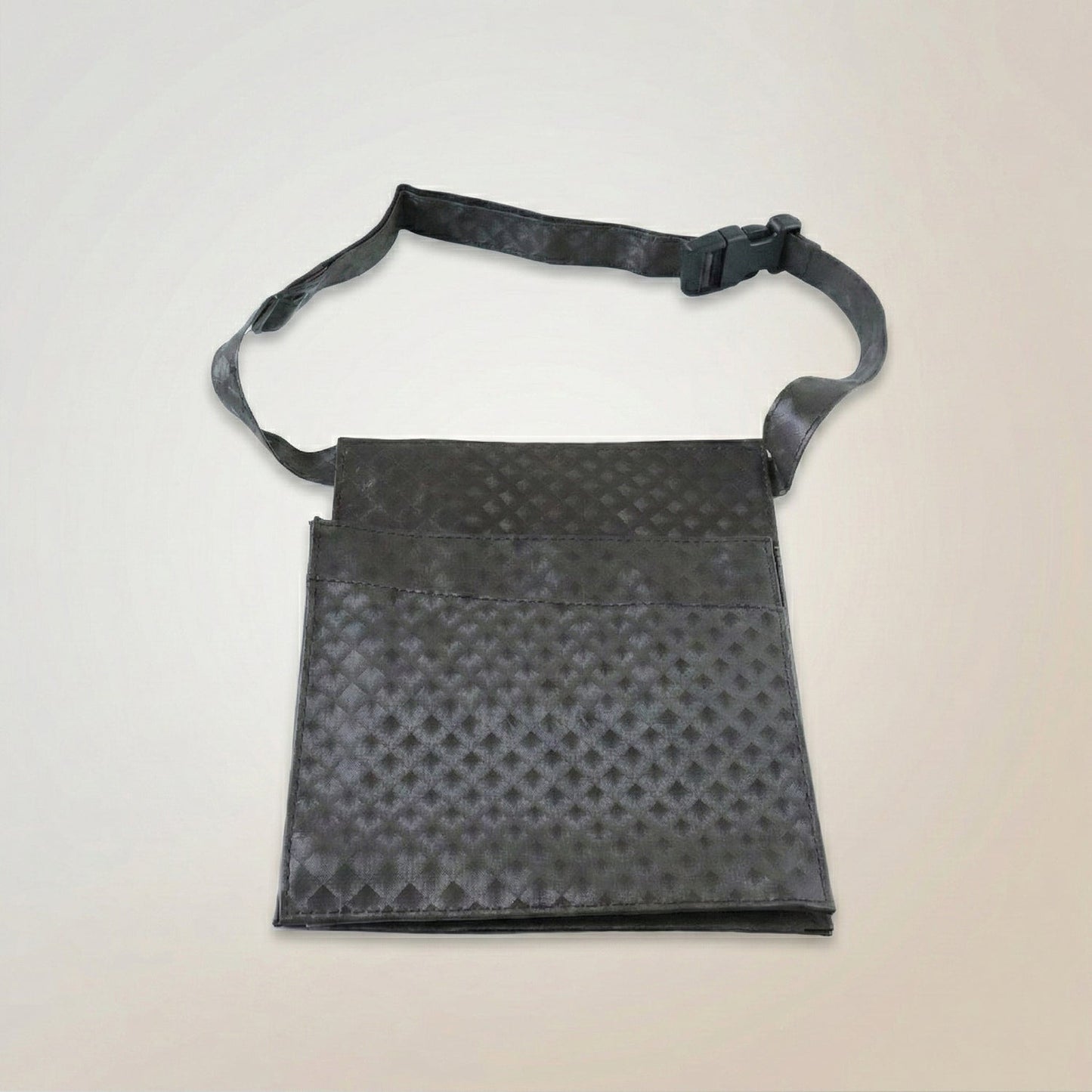 Men's & Women's Quilted Crossbody Sling Bag with Adjustable Strap (1 Pc)