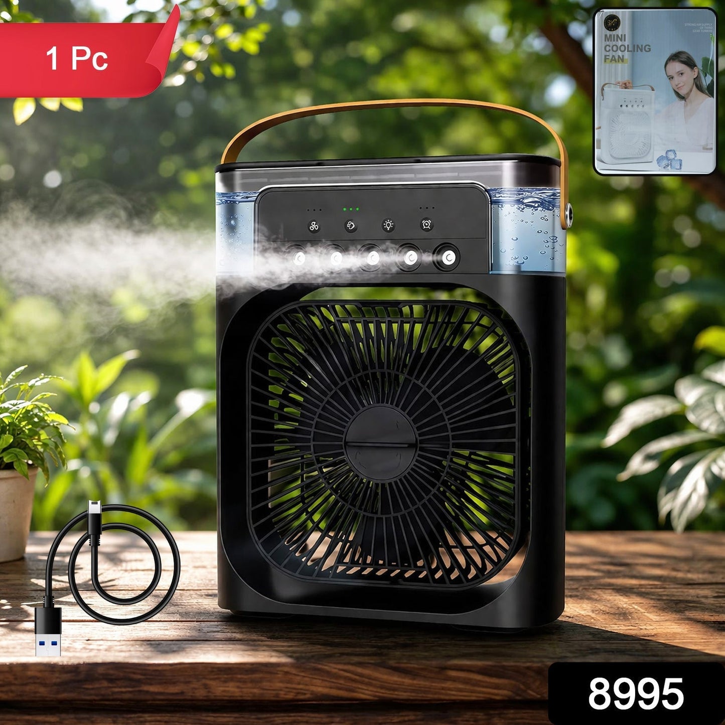Portable Mini Air Cooler Fan (1 Pc)