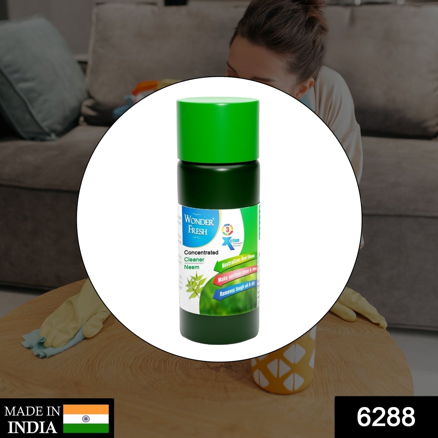 Mop Floor Surface Cleaner Liquid - Disinfectant, Insect Repellent