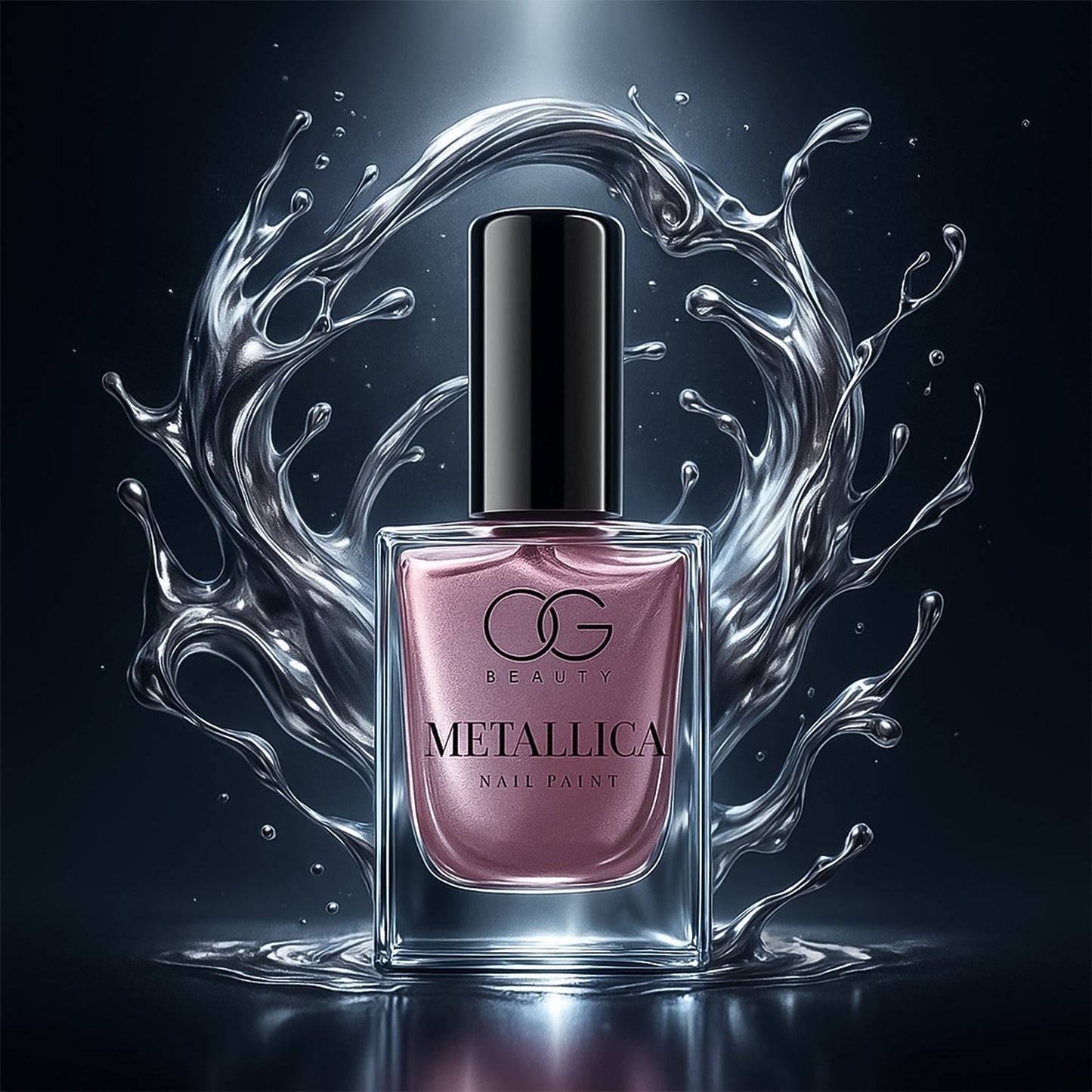 OG Beauty Premium Opal Purple Metallica Nail Polish (1 Pc / 10 ML)