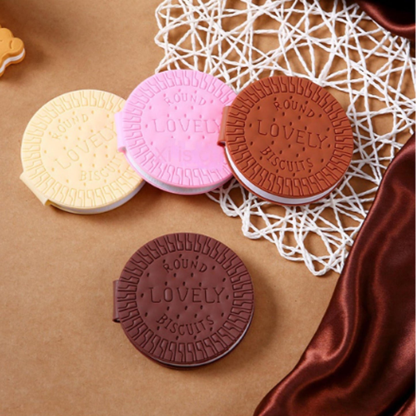 Round Chocolate Scented Notebook – Writing Practice & Early Learning Book (80 Pages)