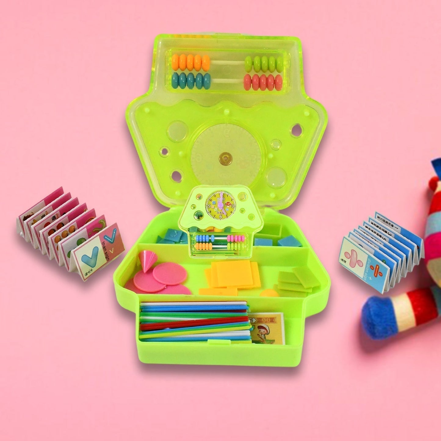 Kid Learning study game Set for kids with Color and shapes (1 Set)