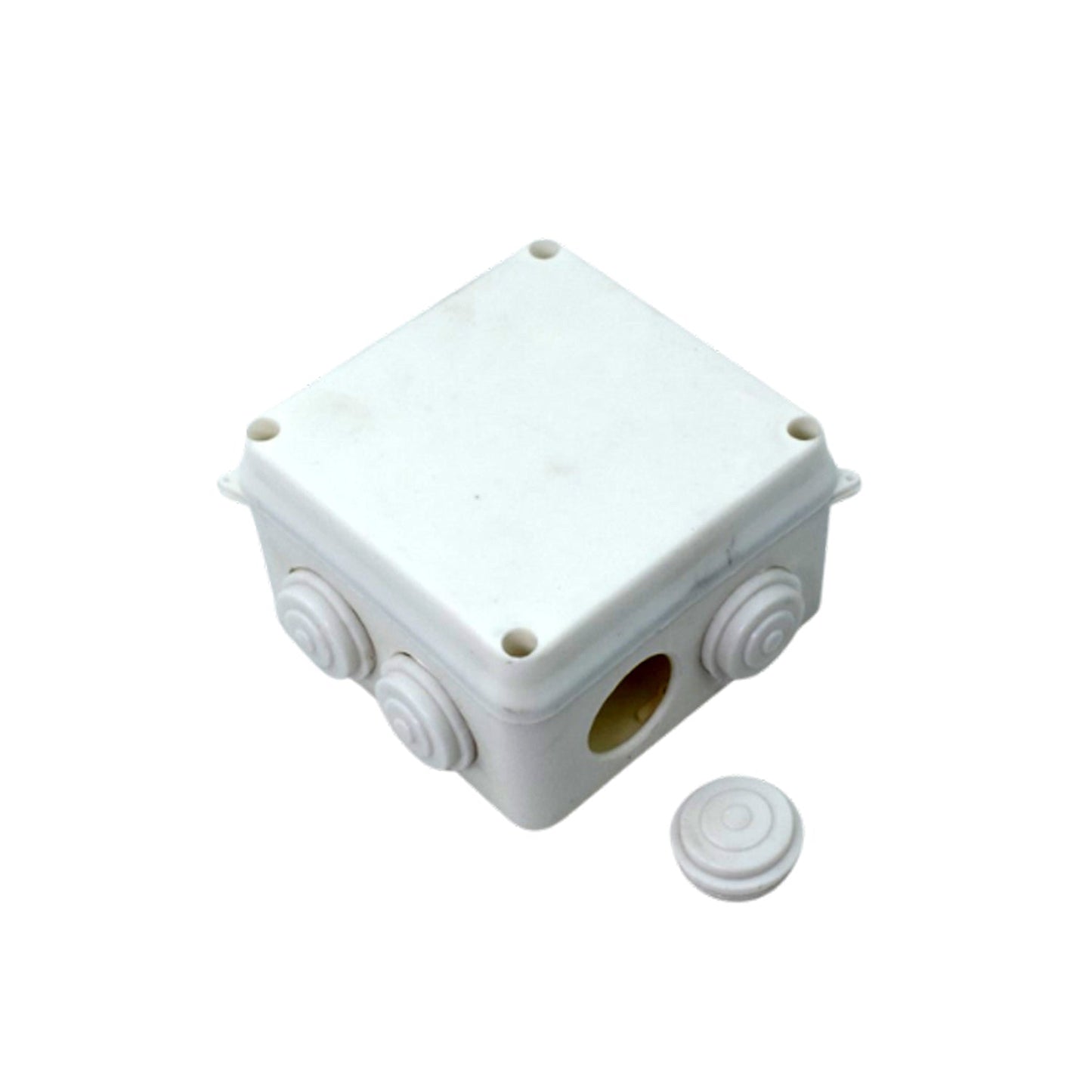 Square Fancy Box For CCTV used for storing CCTV camera’s and all which helps it from being comes in contact with damages.
