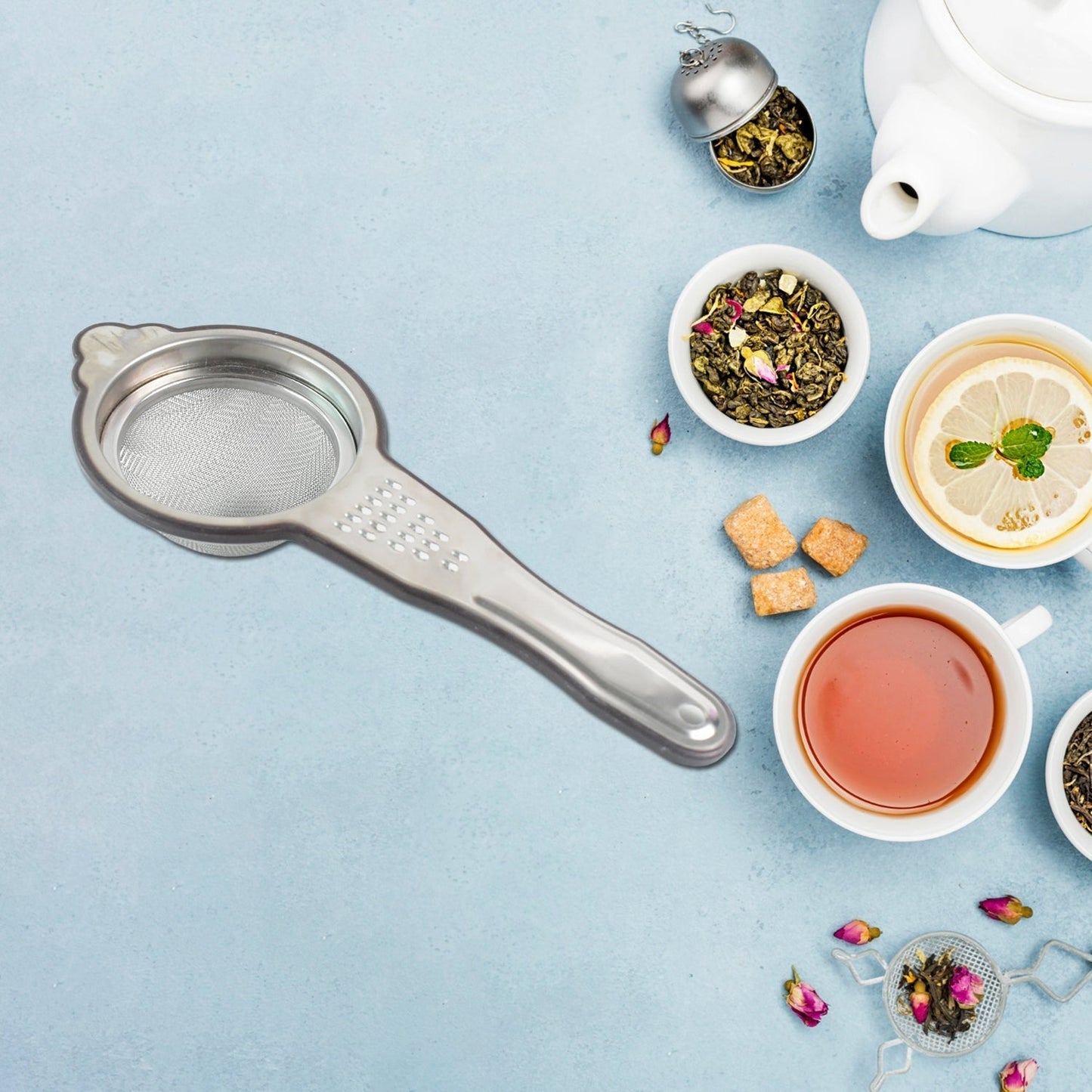 Ritu Heavy-Duty Stainless Steel Fine Mesh Tea Strainer (1 Pc)