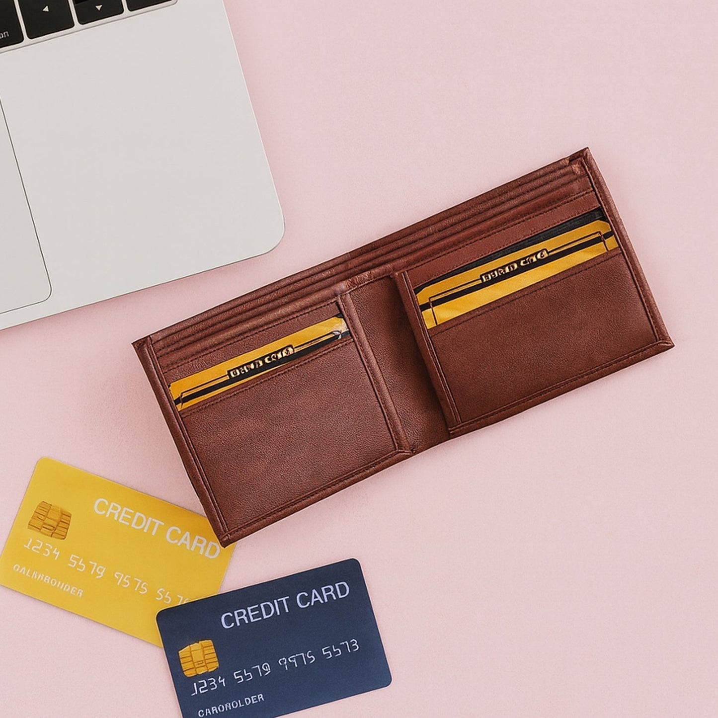 Classic Gents Bi-Fold Wallet (1 Pc)