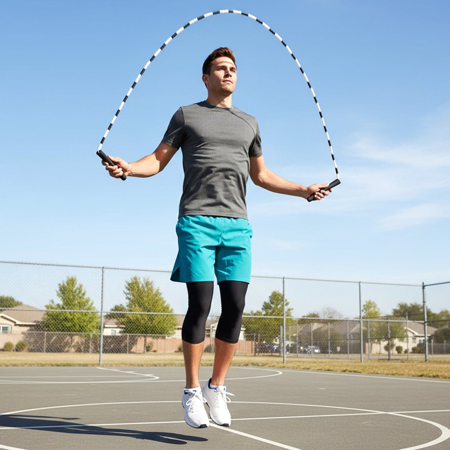 Skipping Rope for Fitness Workout (1 Set)