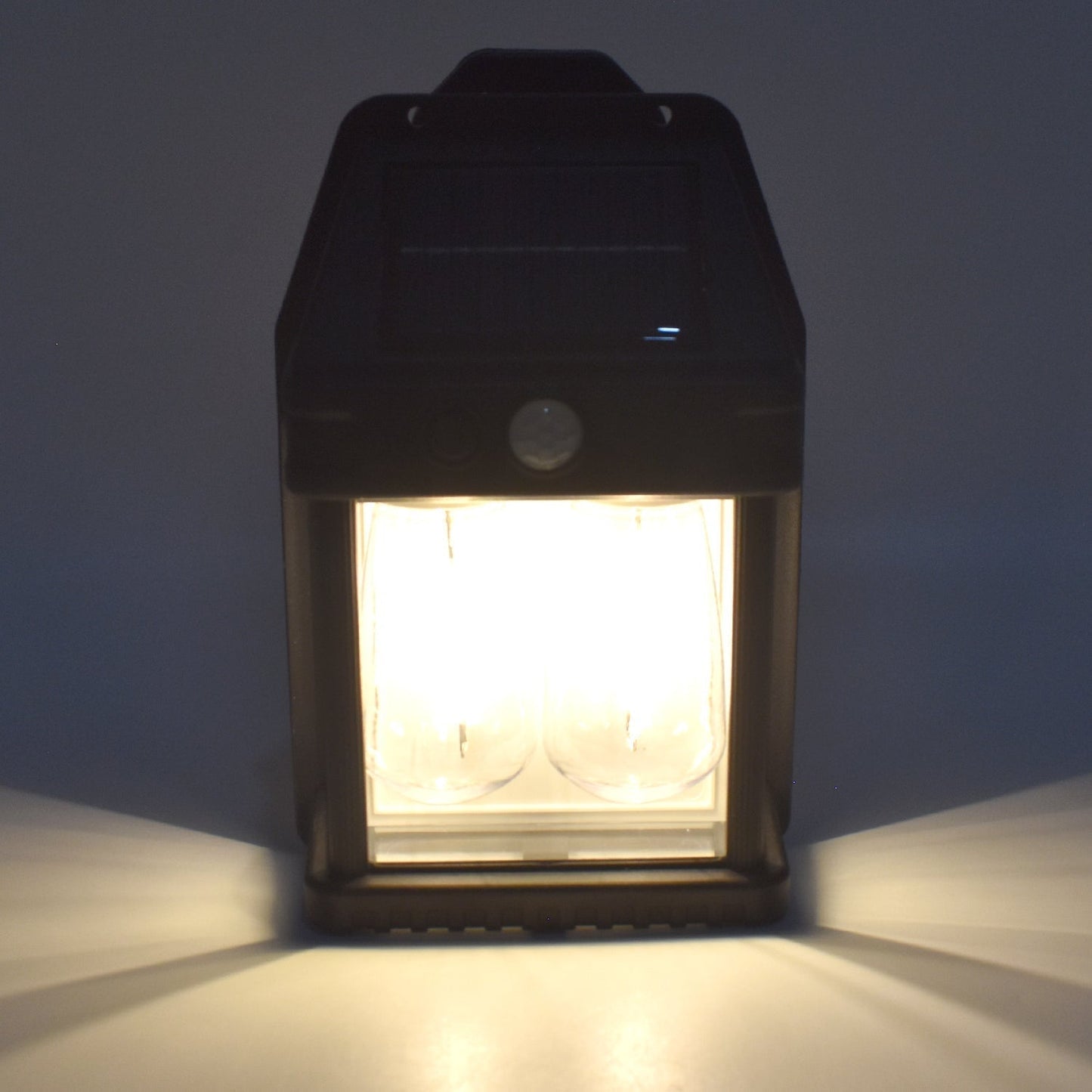 18W Solar Wall Double Lights / Lamp with 2 Modes & Motion Sensor (1 Pc)