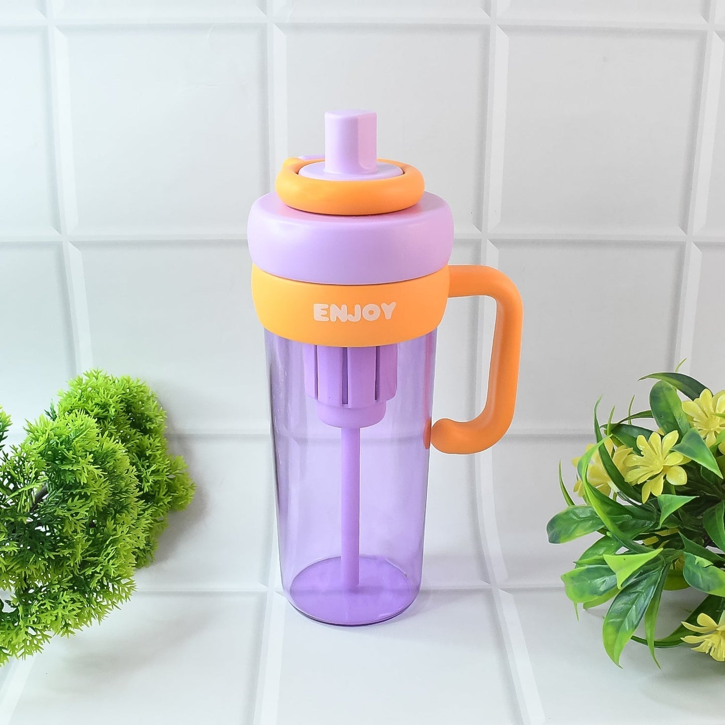 Premium Plastic Water Bottle Approx 600ML (1 Pc)