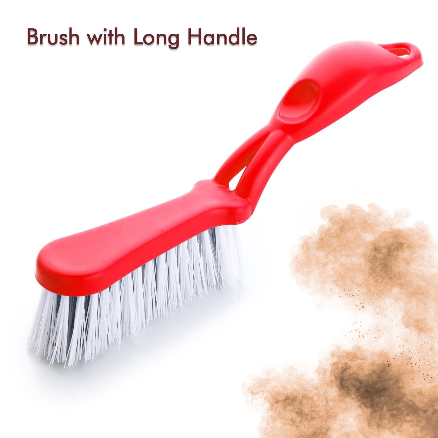 Supadi Dustpan & Brush Set – Long-Handle Multipurpose Dust Collector , Supdi