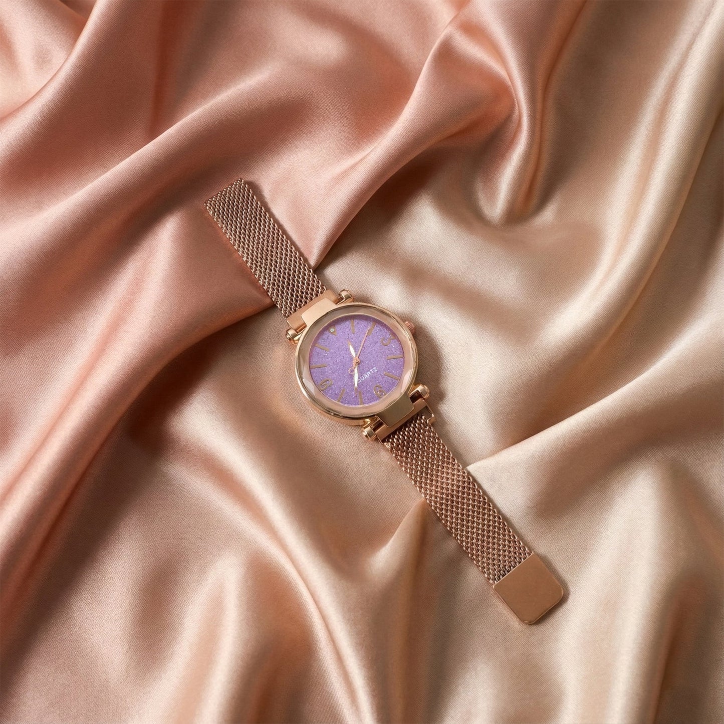 Elegant Ladies Wrist Watch with Stylish Dial and Premium Gift Box