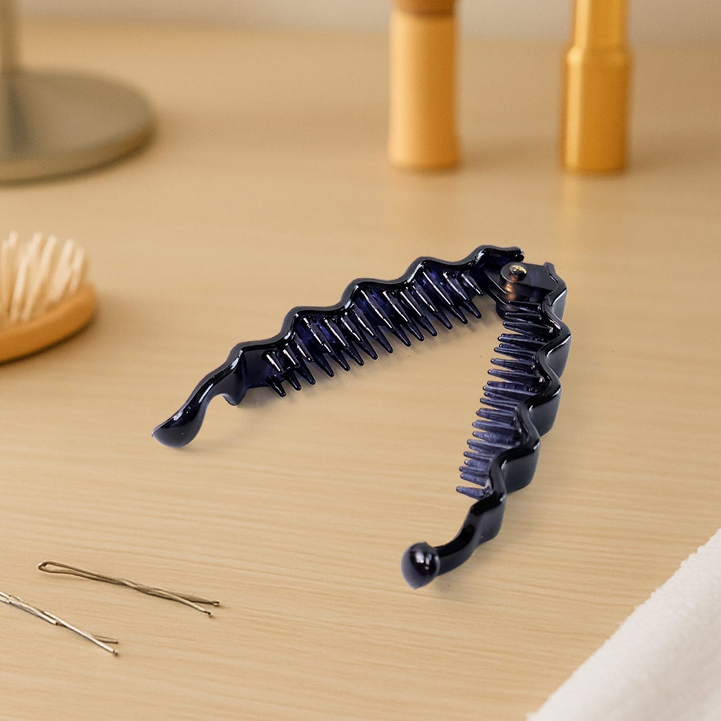 Plastic Hair Claw Clips Strong Clips (12 Pc / Mix Color), Hair accessories