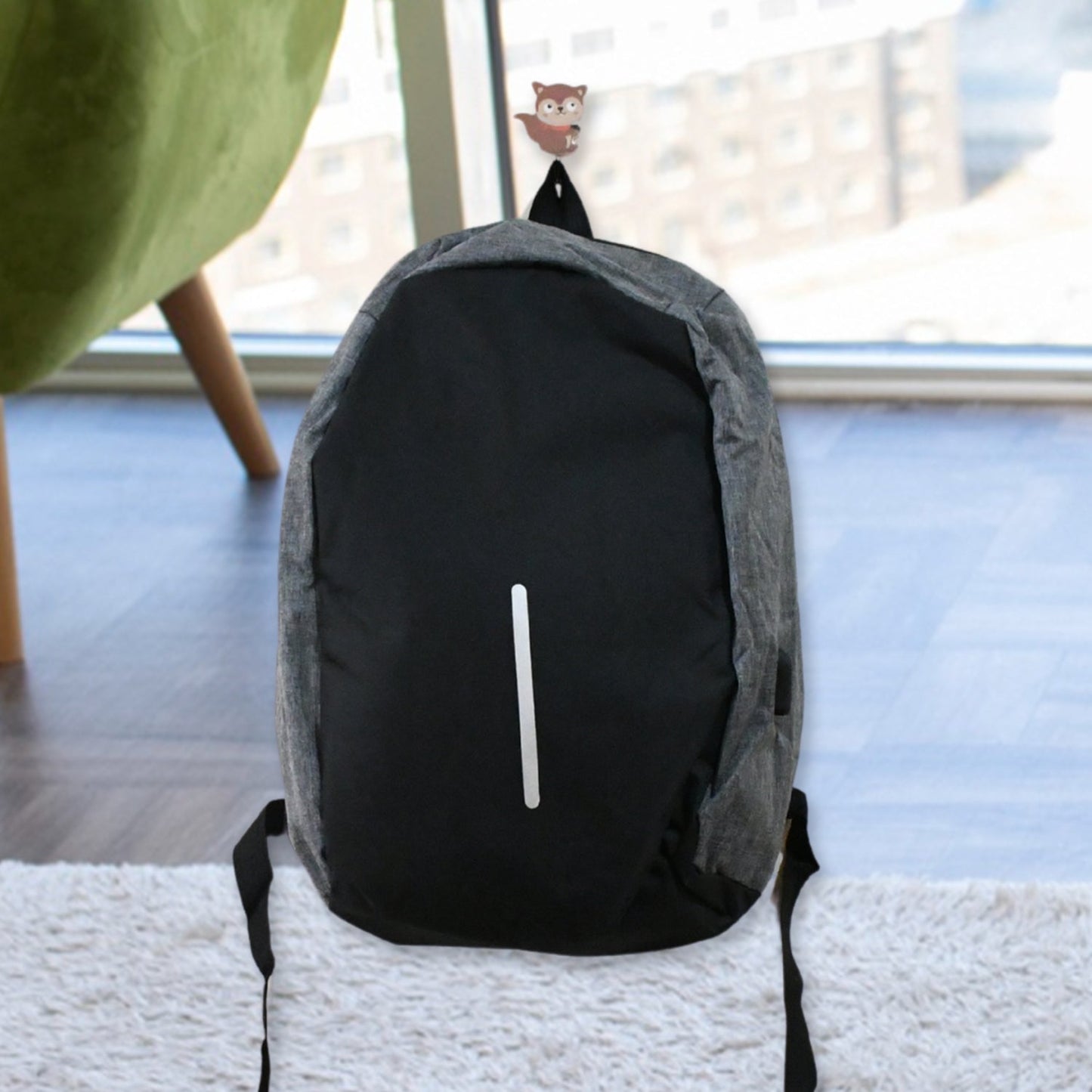 Waterproof Anti-Theft Crossbody Sling Bag – PU Leather with USB Charging