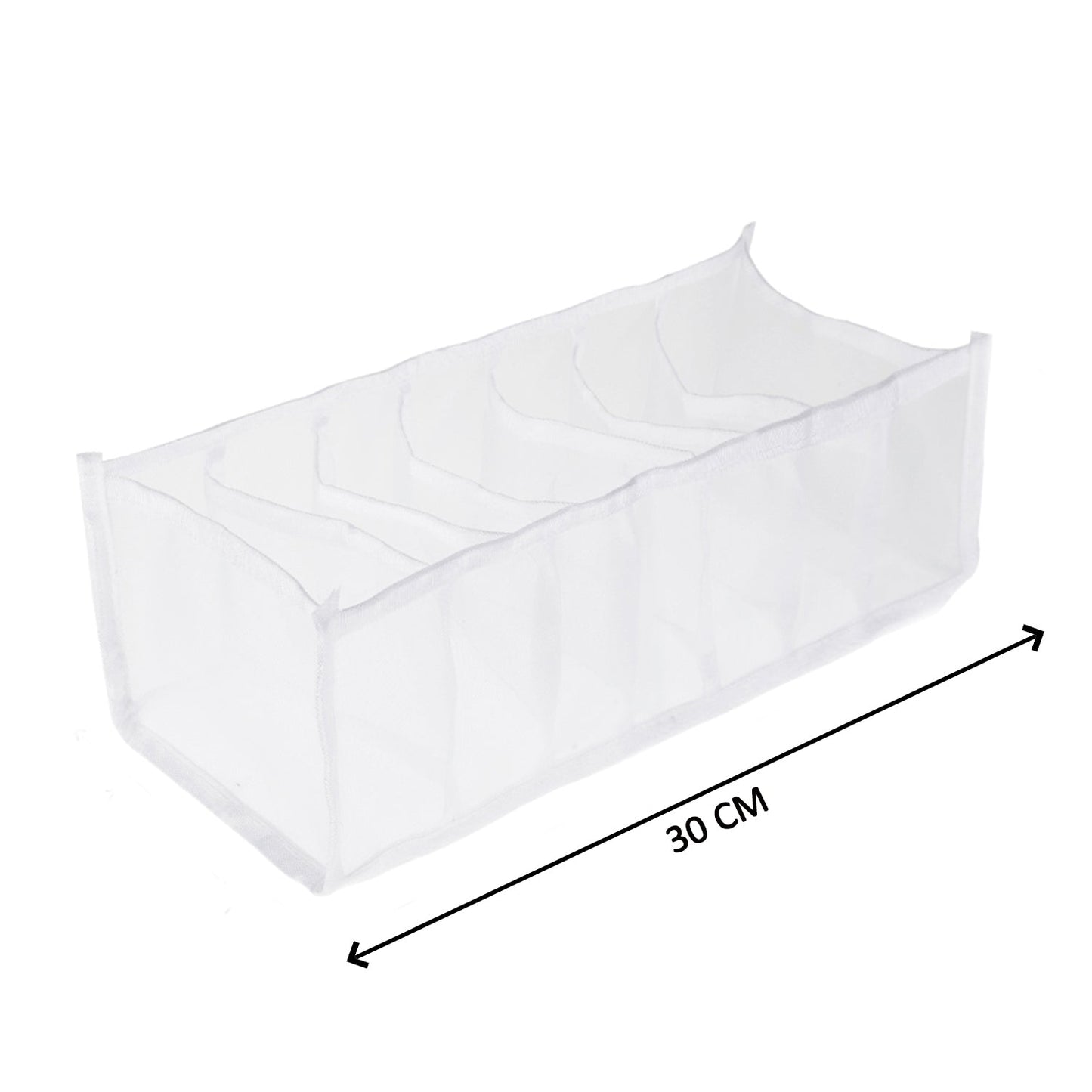 Laundry 7 section bag widely used for storing and managing laundry cloths and stuffs etc.