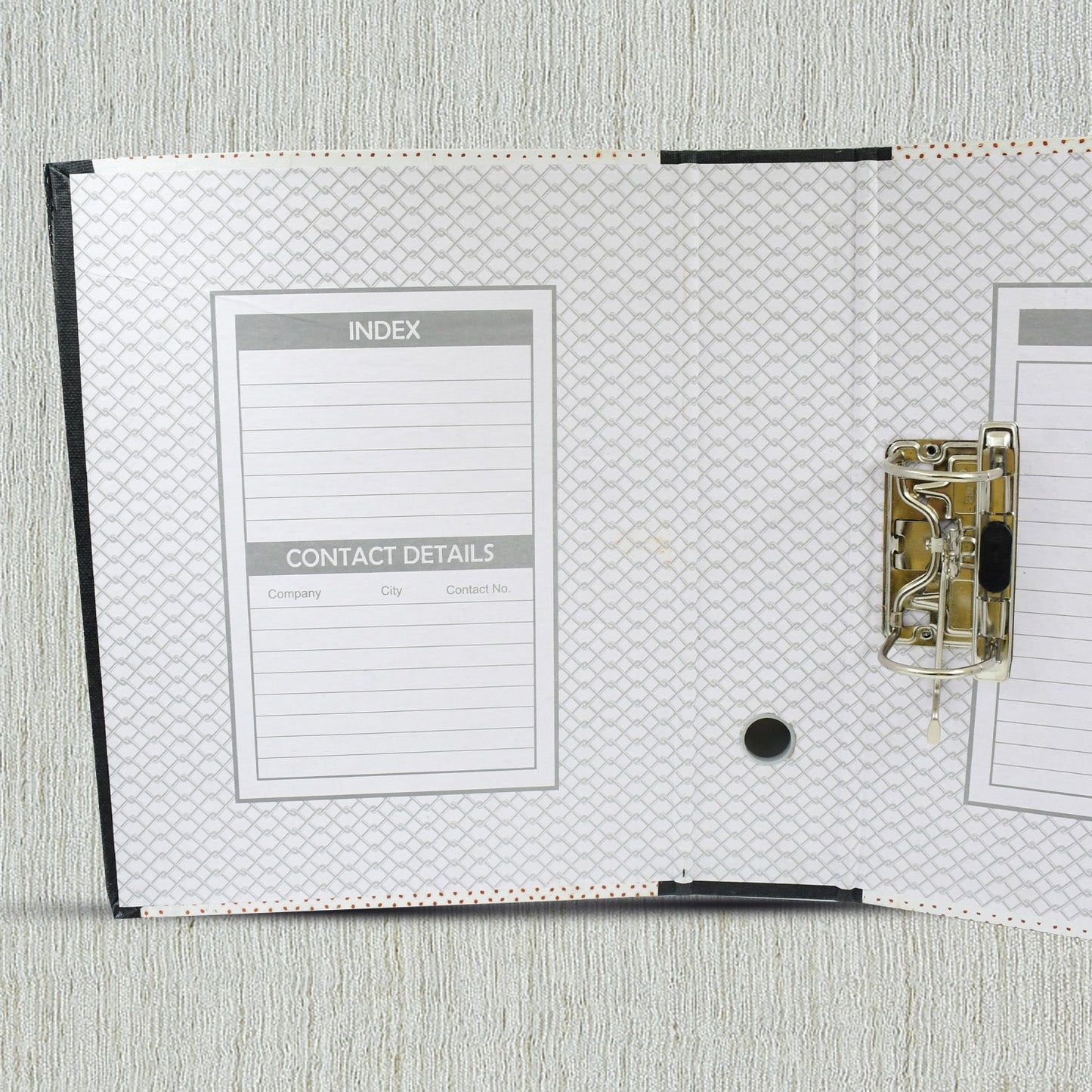 Button Clip Box File Paper Holder Organizer, School Office Home For Documents (35×28 Cm / 1 Pc / MOQ :- 4 pc