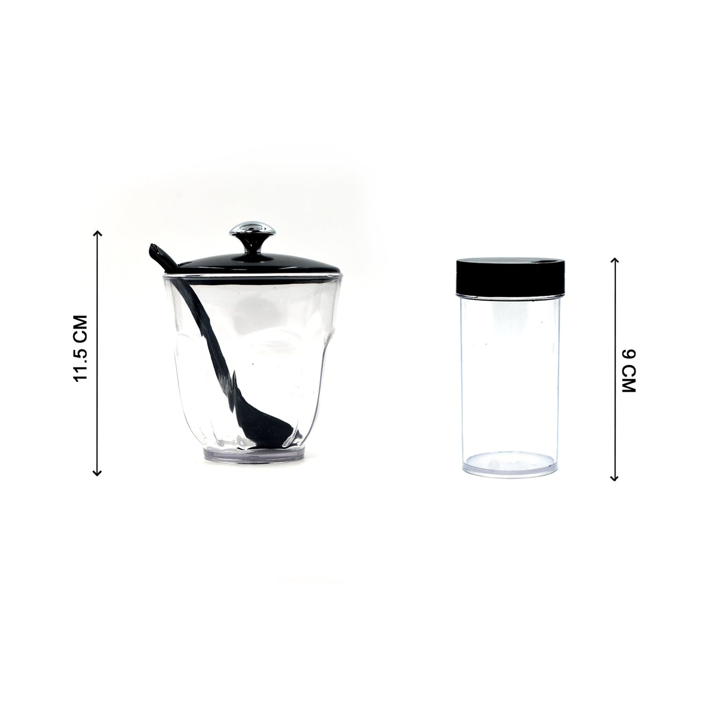 Ganesh rendy Condiment set For Kitchen Transparent jar For Easy To Access Spice 1 Piece Spice Set (Plastic)