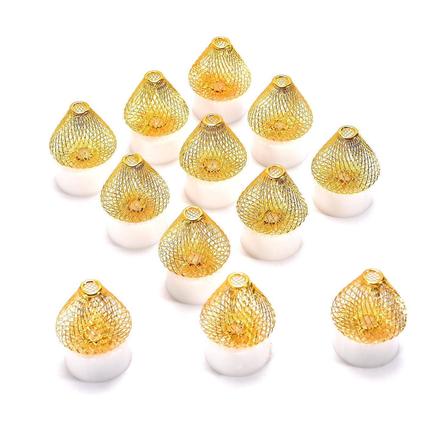 12Pcs Flameless LED Tea Light Candles for Home & Event Decor