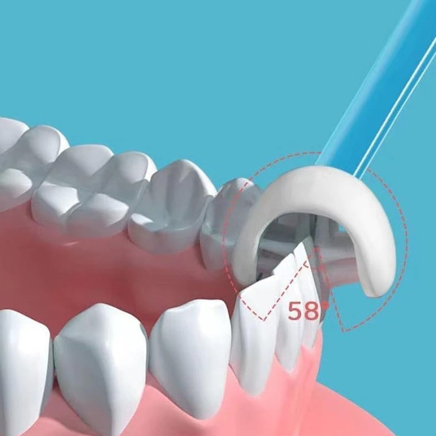 Soft Bristle 3-Sided Training Toothbrush – Inverted Silicone Head for Kids (Ages 2-12, 1 Pc)