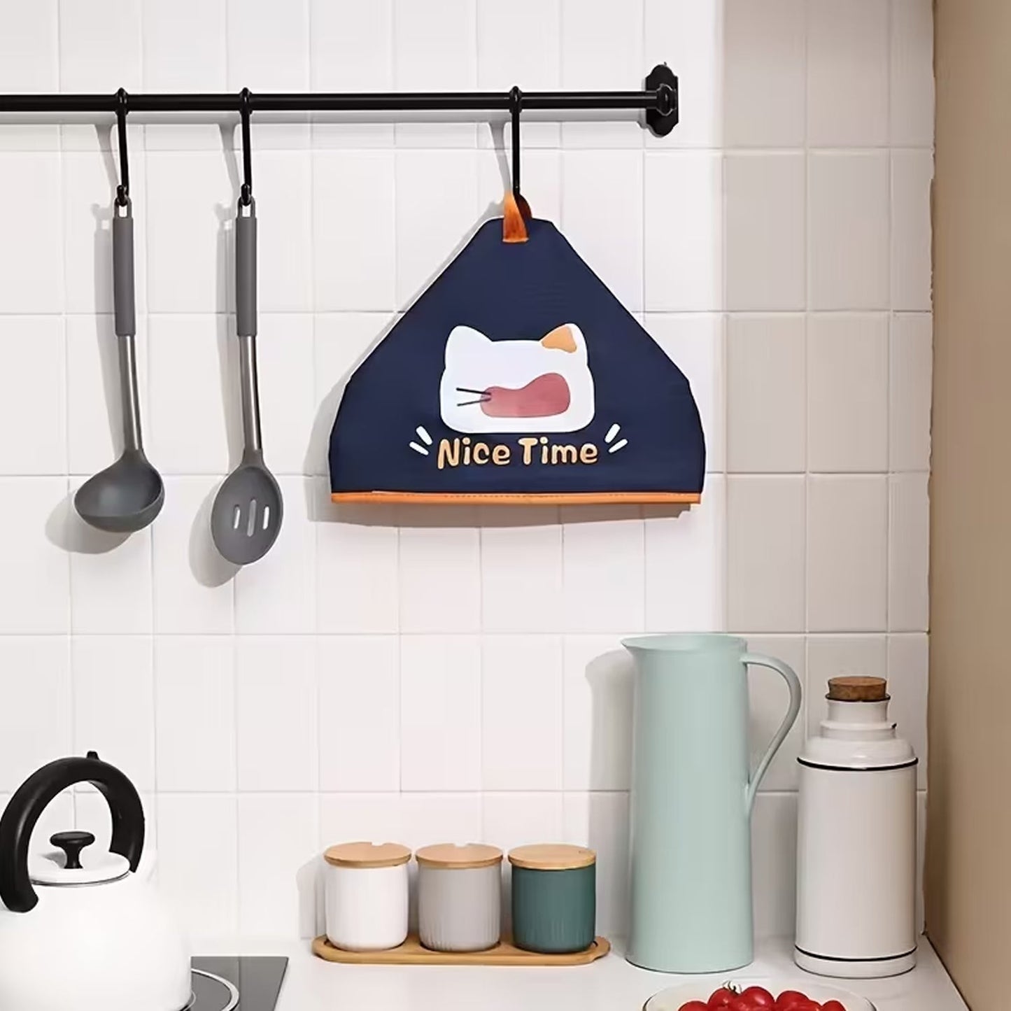 Reusable Fabric Food Cover (19 × 19 Cm, 1 Pc)