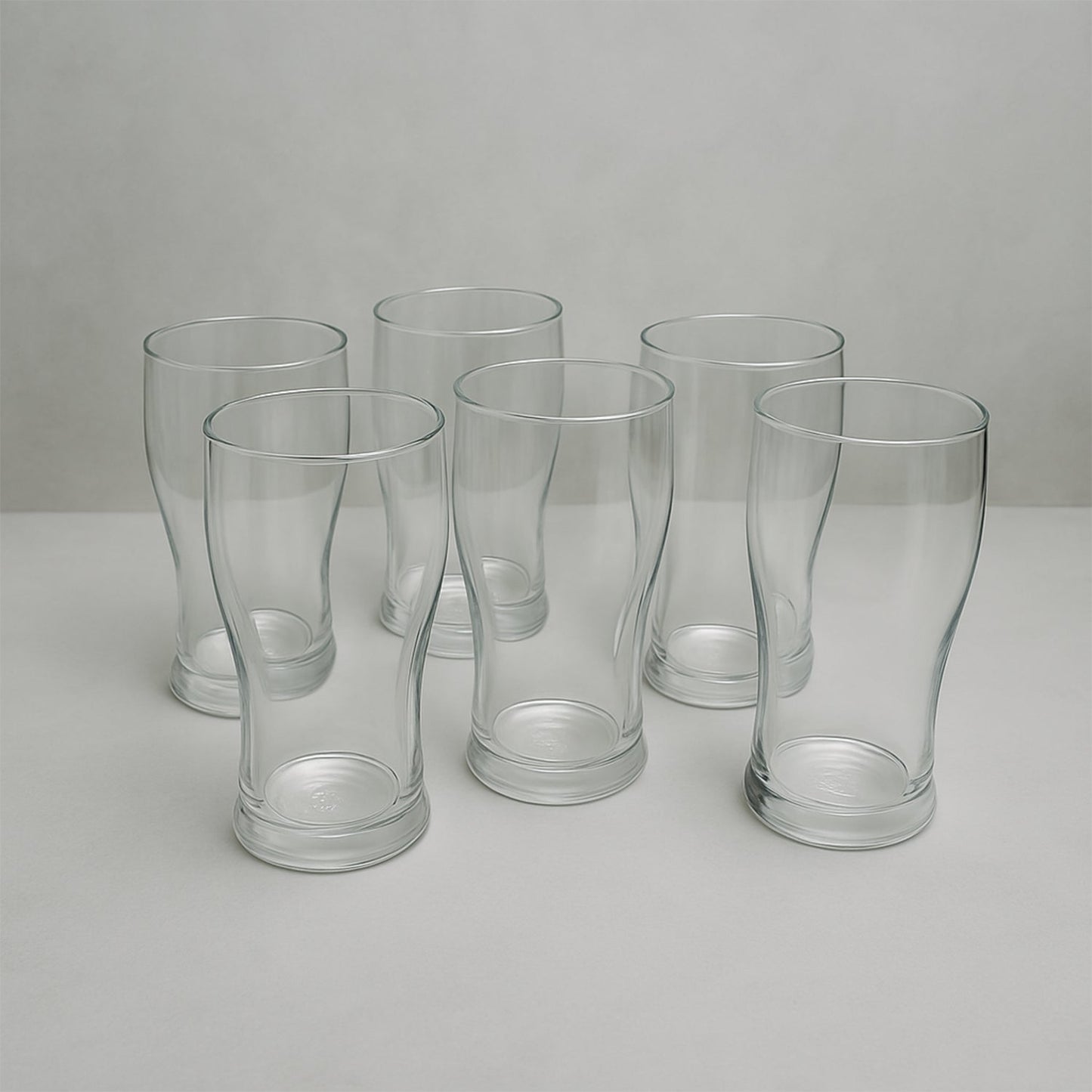 Apex Vista Unbreakable Pitcher Glass Set – 350 ML (Approx) | 6-Piece