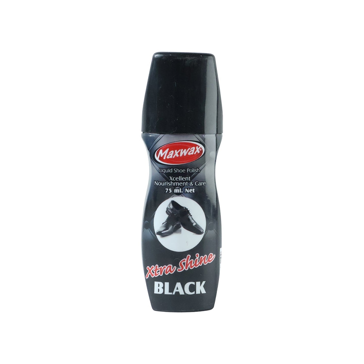 Maxwax Black Liquid Shoe Polish (1 Pc, 75 ML)
