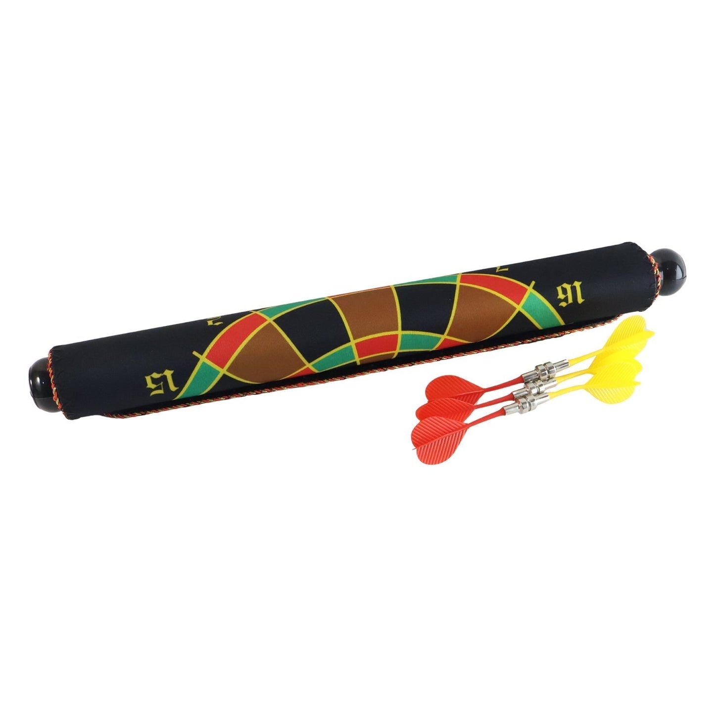 Roll-Up Double-Sided Dartboard Game (1 Set)