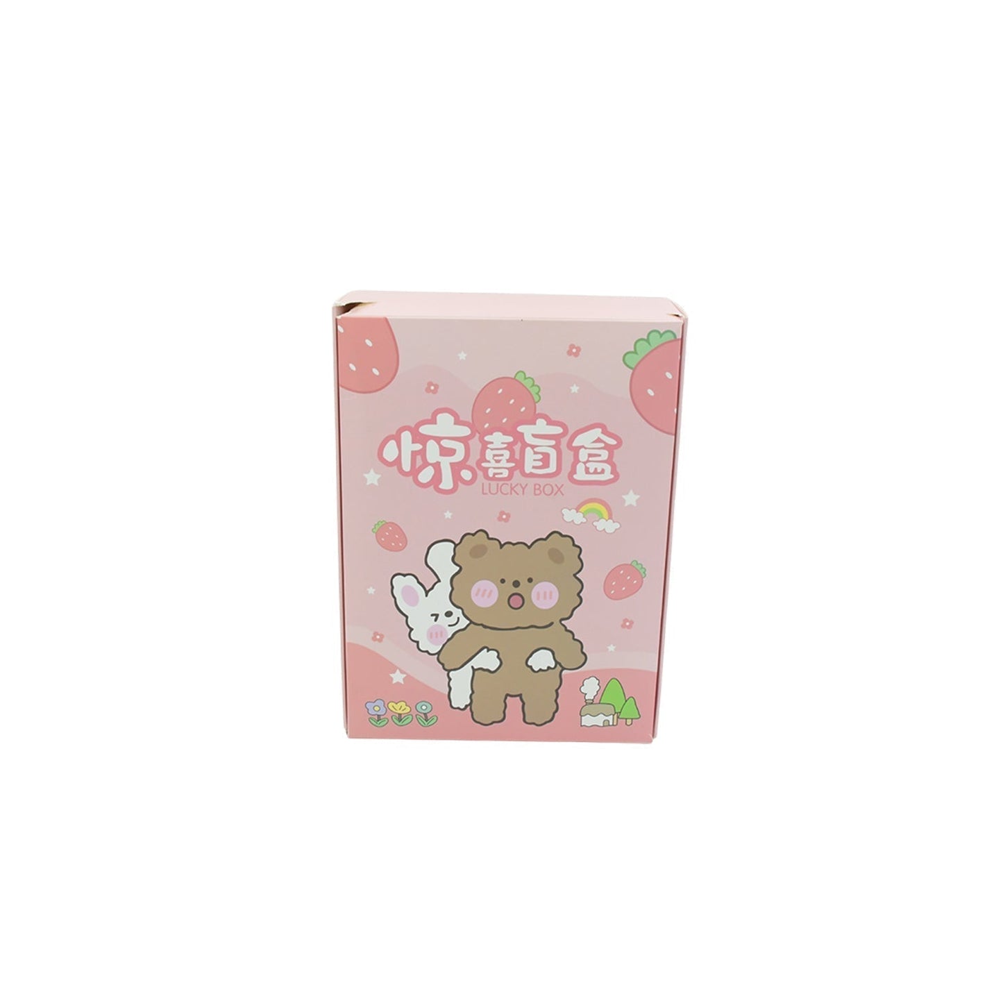 Cartoon Stationery Box Cartoon Design School Box Book , diary , Pen , Eraser, Sharpner , Sticker & Pen Refill Student Gift School box (1 box)