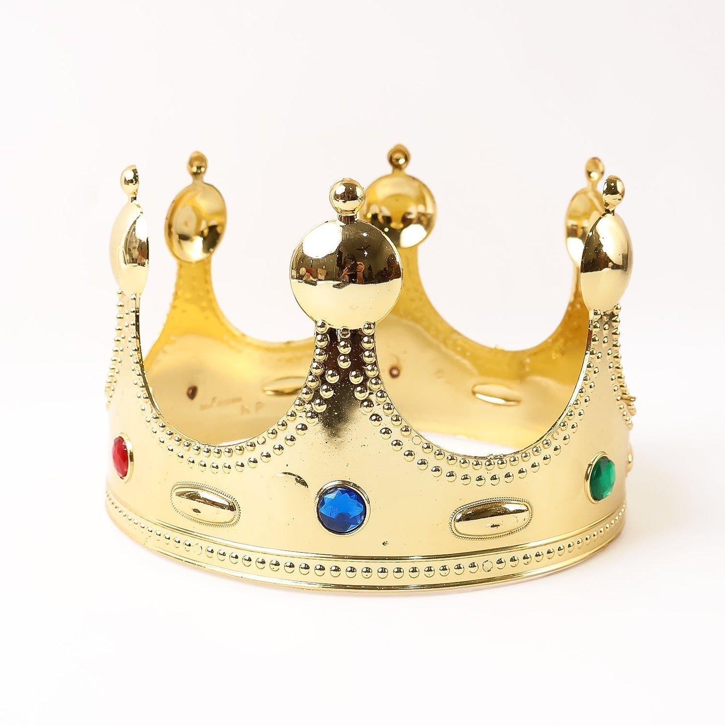 Royal Crown with Colored Gems (1 Pc / Mix Color)