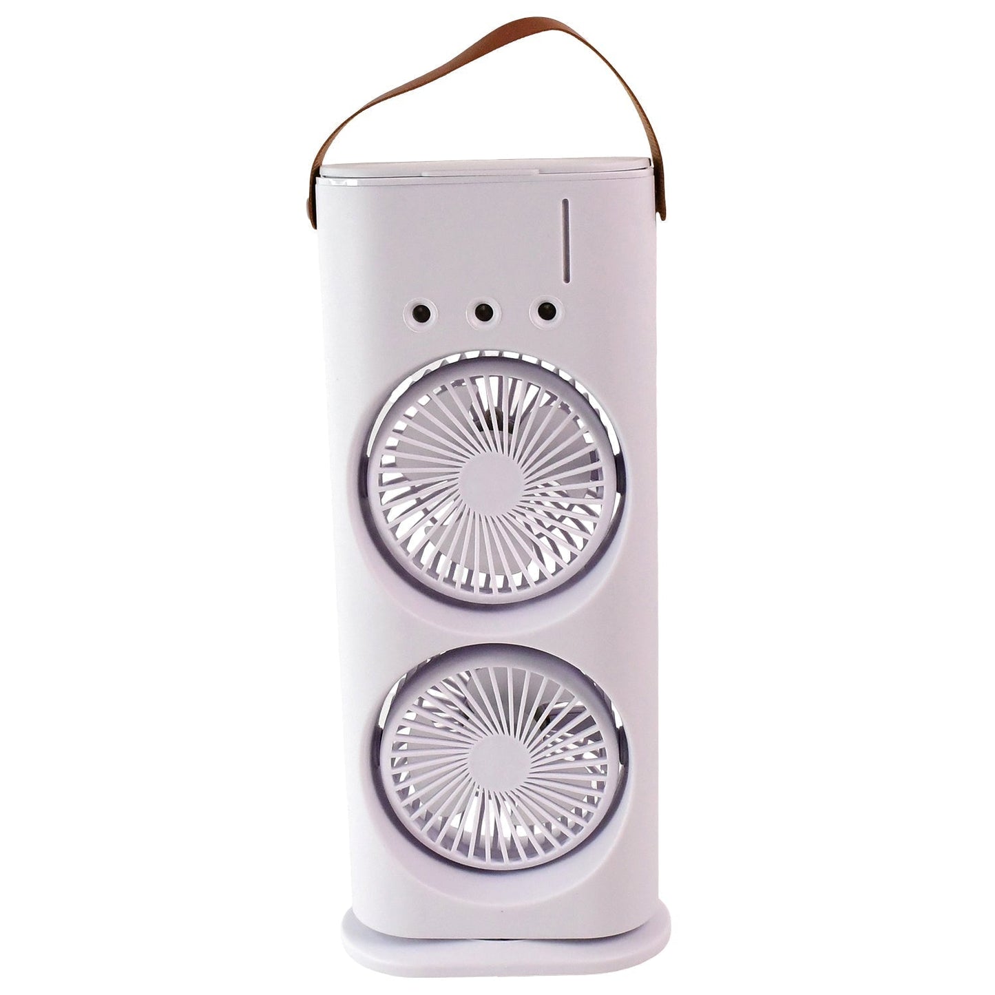 Electric Fan Desktop Double-Head Powerful Air Cooler (1 Pc / With Remote)