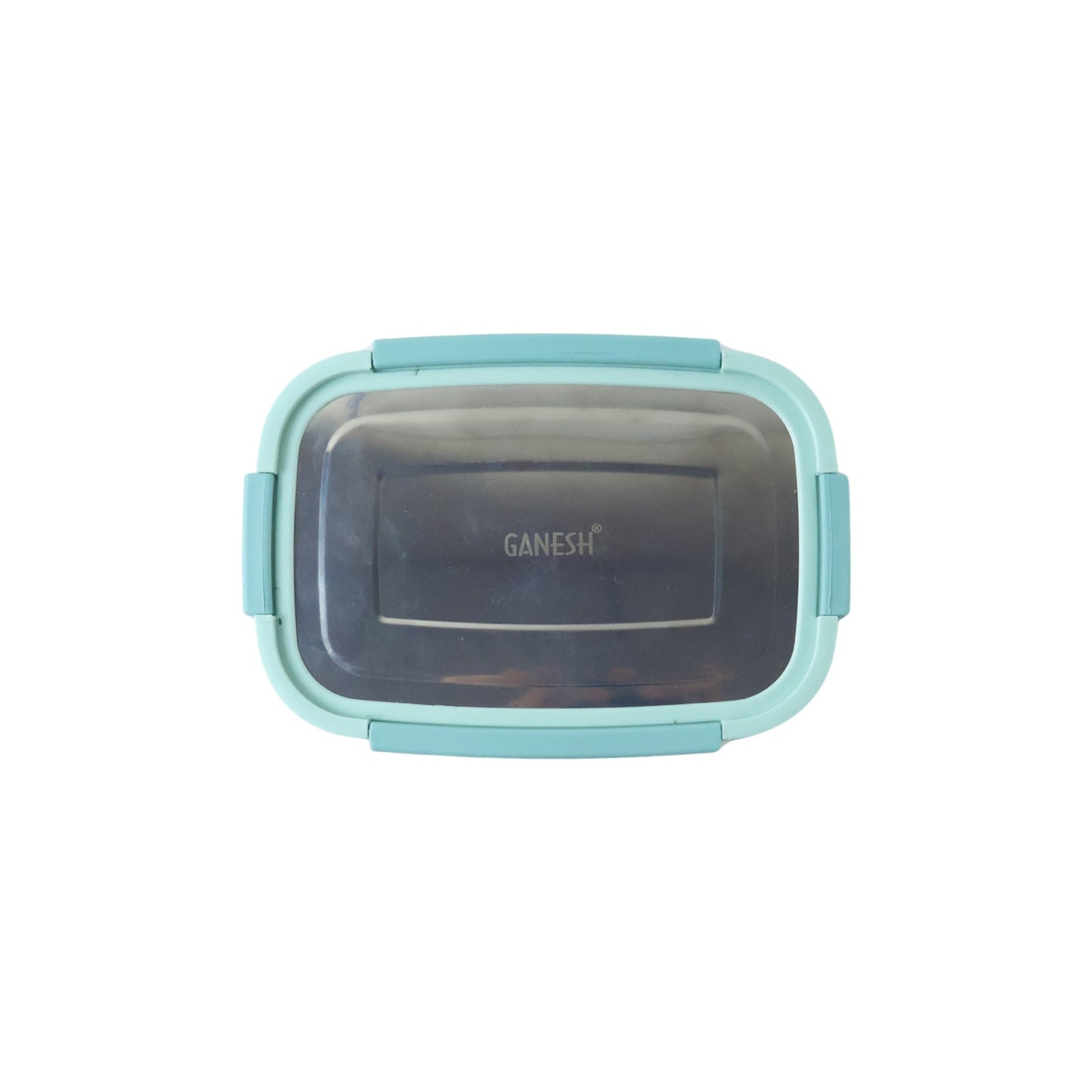 Ganesh Shine 750 Stainless Steel Lunch Box Set with Small Side Container (1 Set)