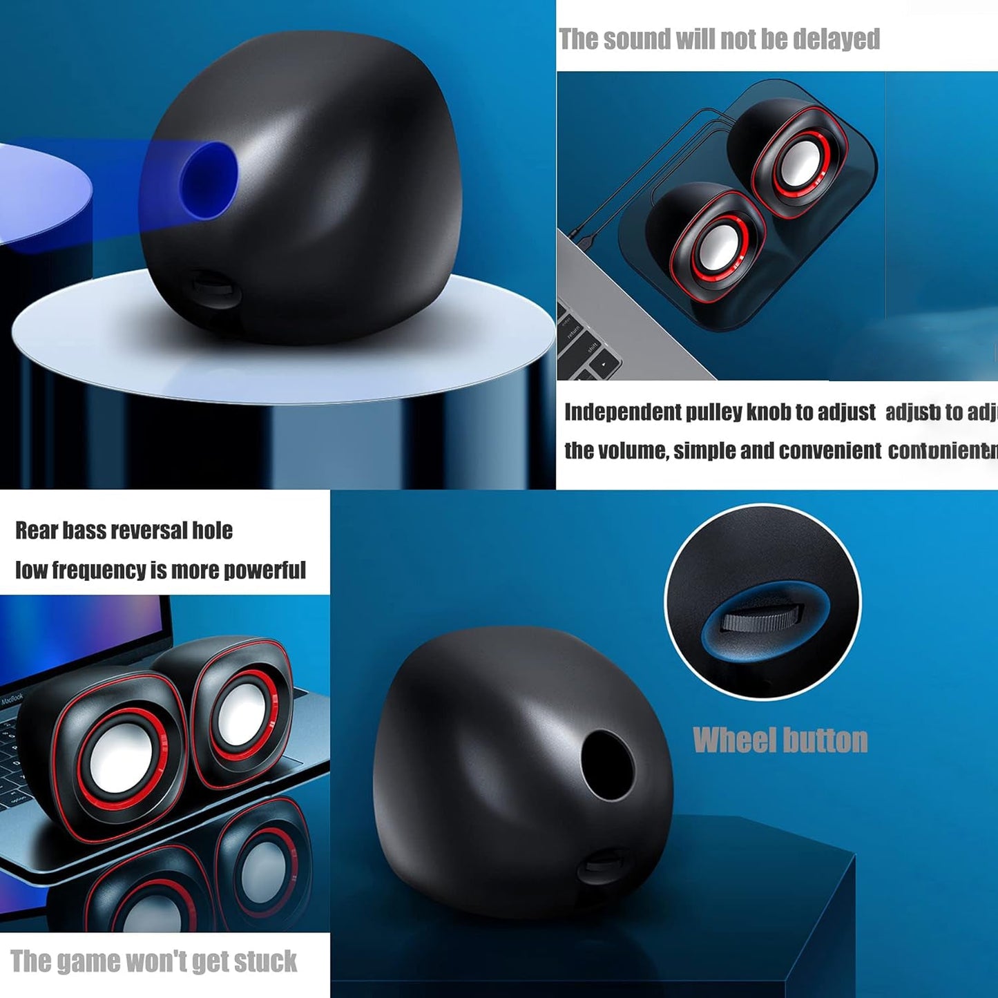 PC Speakers, Computer Speakers (1 Set)
