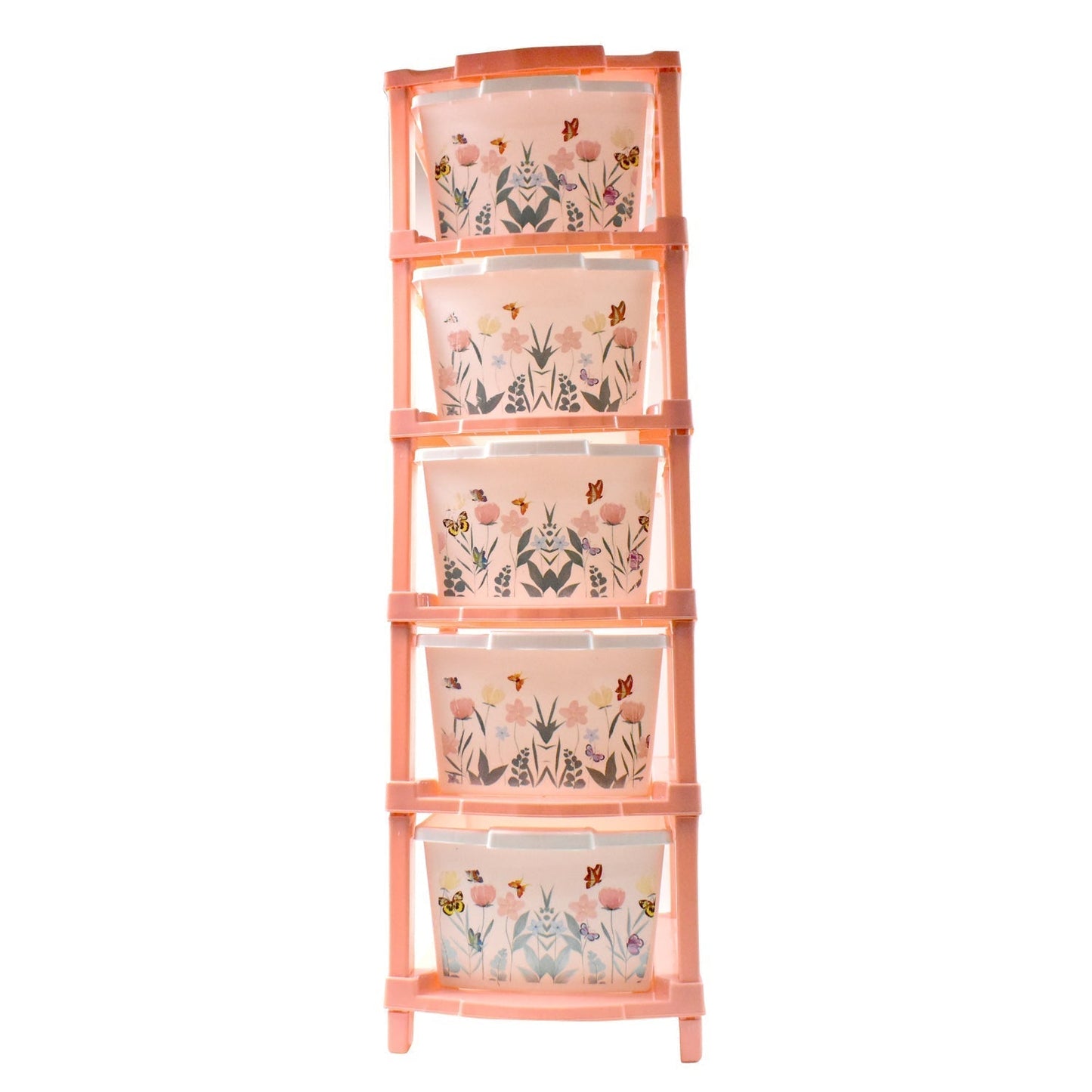 Plastic Smart Wonder Drawer Home Storage & Organization (5 Layer / 1 Pc)