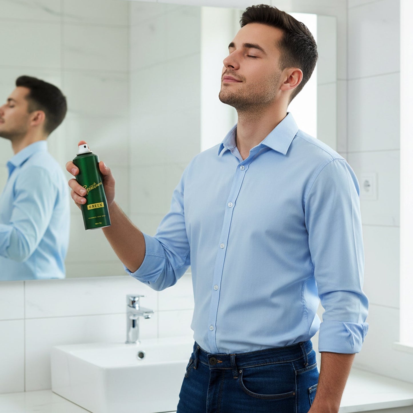 Signature Premium Green Fragrance Body Spray 200 ML