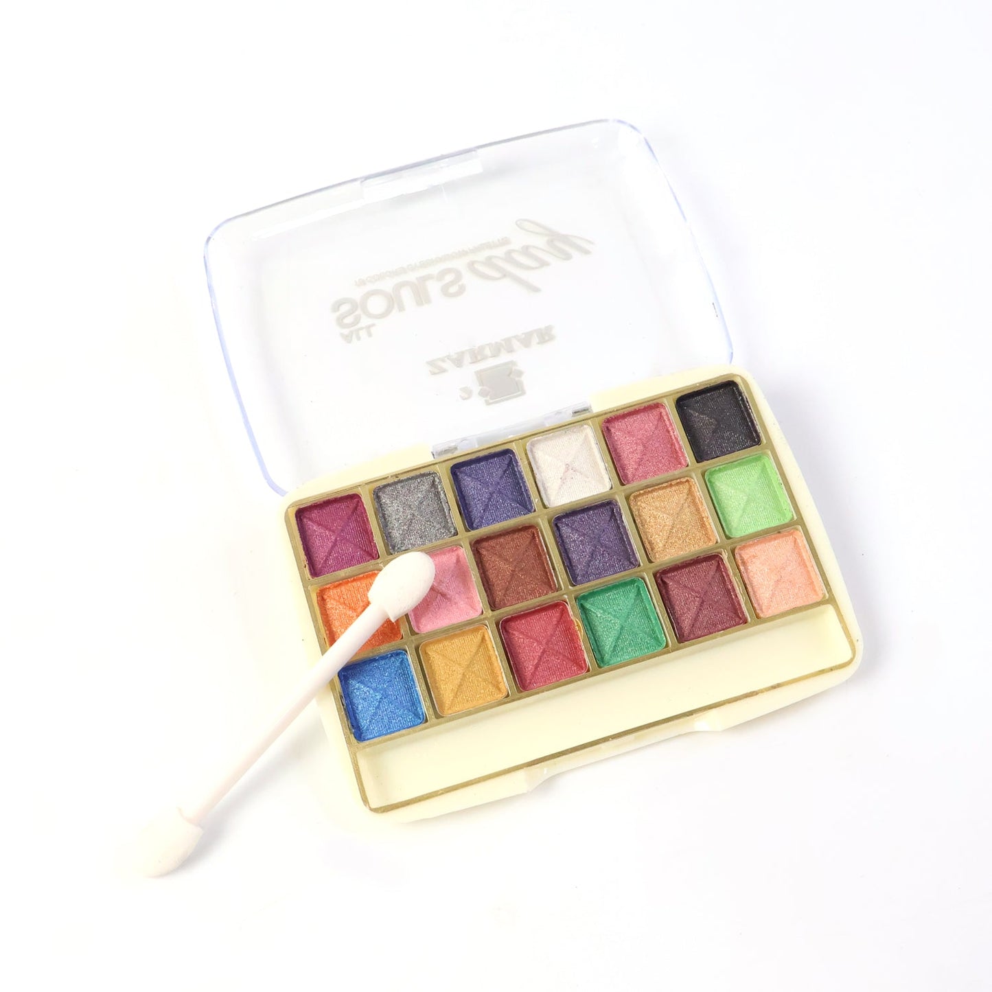 Premium 18-Color Shimmer Eyeshadow Palette (12 GM / 1 Pc)