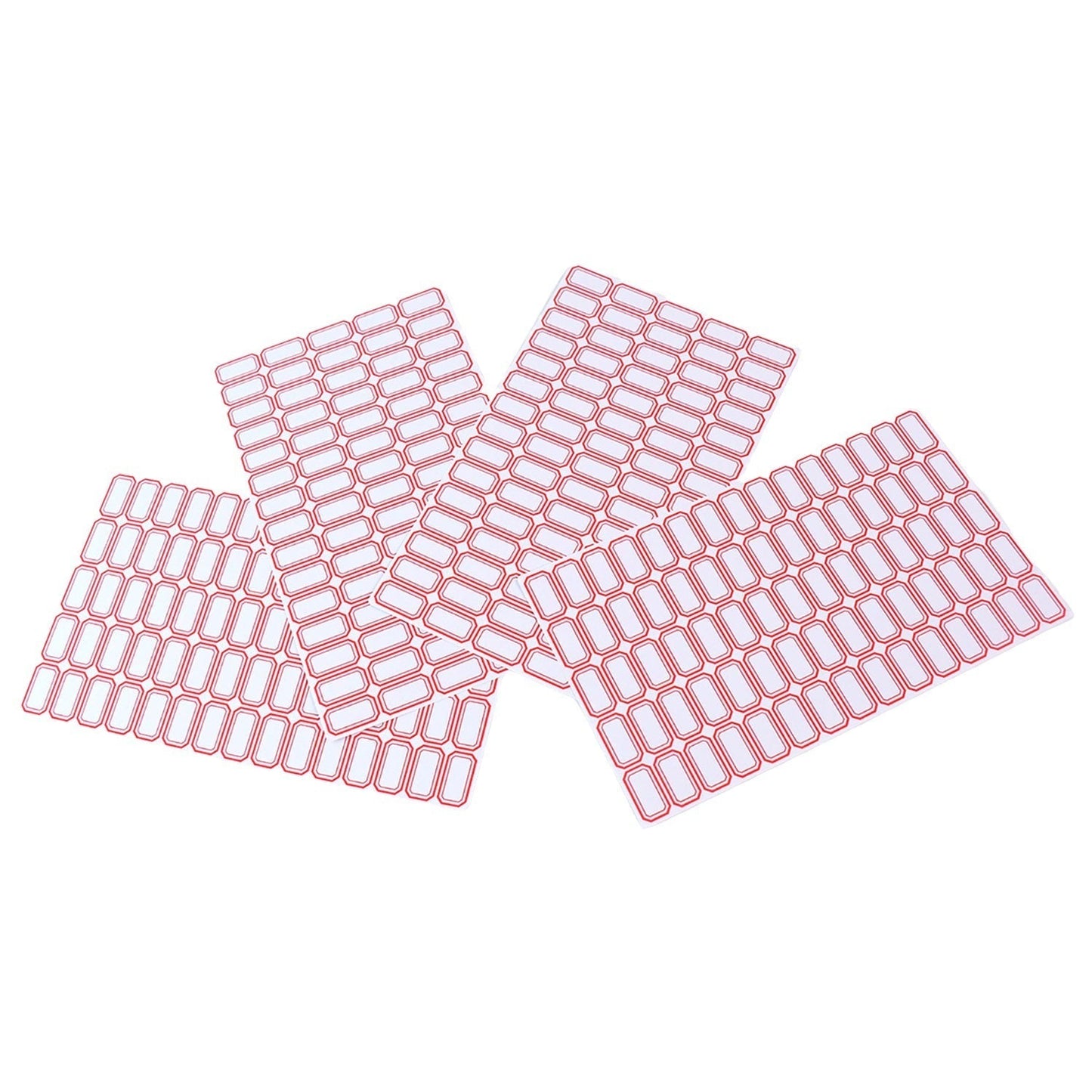 Multipurpose Blank Label Sticker Sheets (50 Sheet Set)