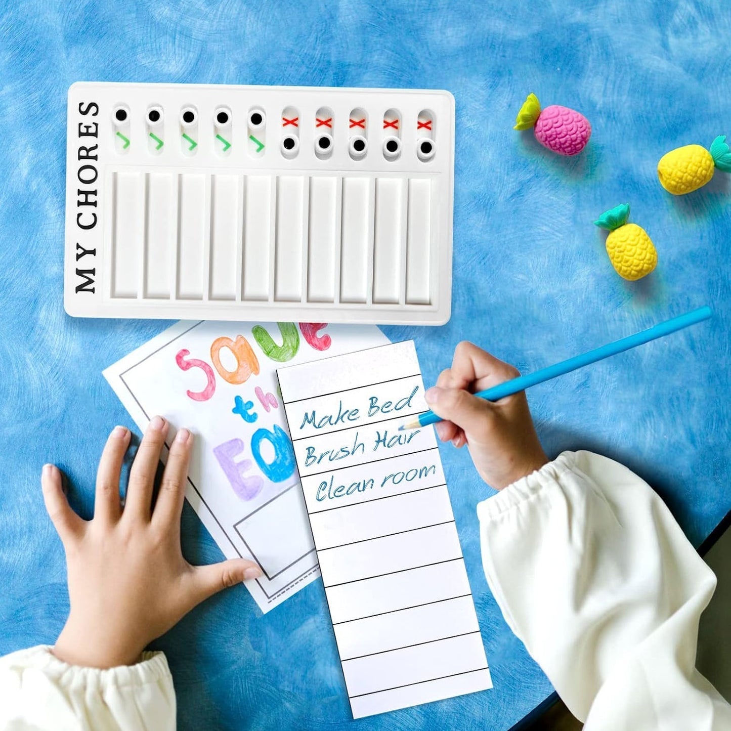 Management Planning Memo Boards Reminding Time (Size :- 20x12Cm / (Mix Color)
