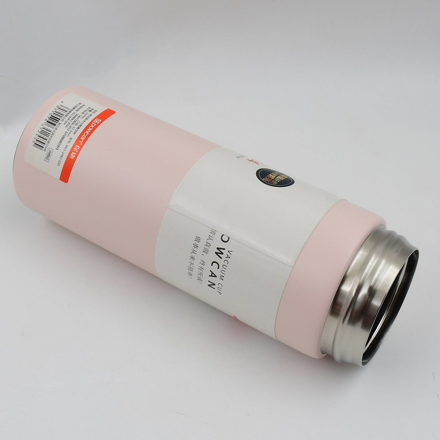 Steel Water Bottle With Glass Lid (350 ML)