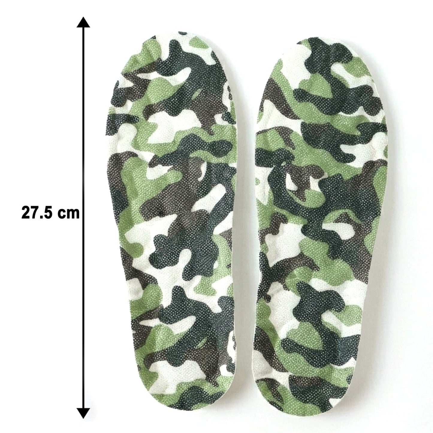 Flexible Shock Absorbing Shoe Insoles for Shoes (1 Pair, 39 to 42 Size)