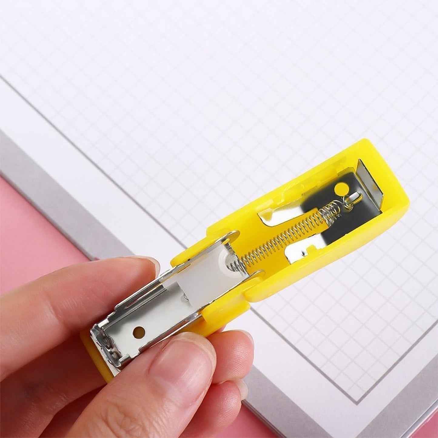 Mini Stapler Set with Staples – Assorted Colors | No.10 Staplers with Pins (20 pcs Set)