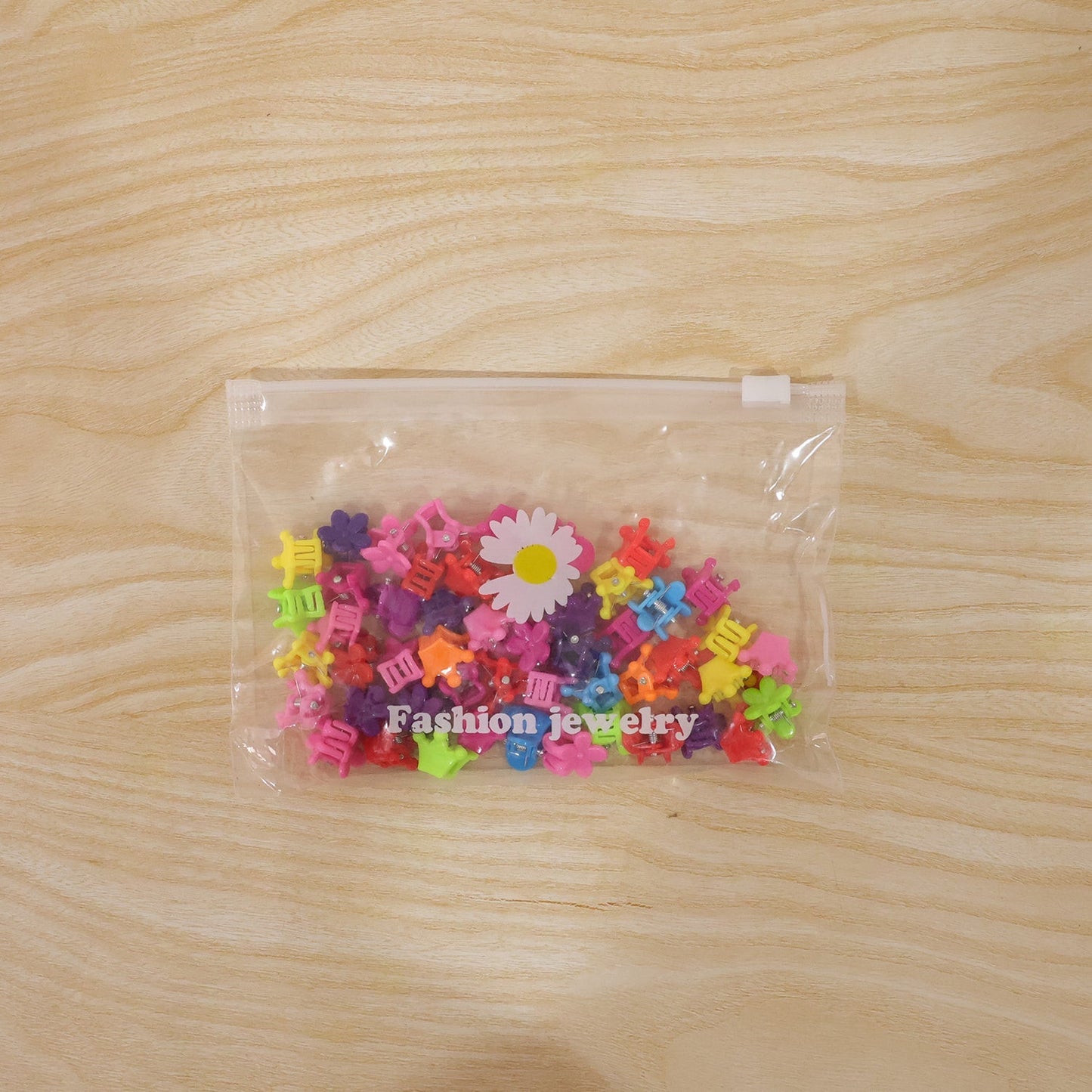 Colorful Mini Hair Claw Clips Set (1 Set)