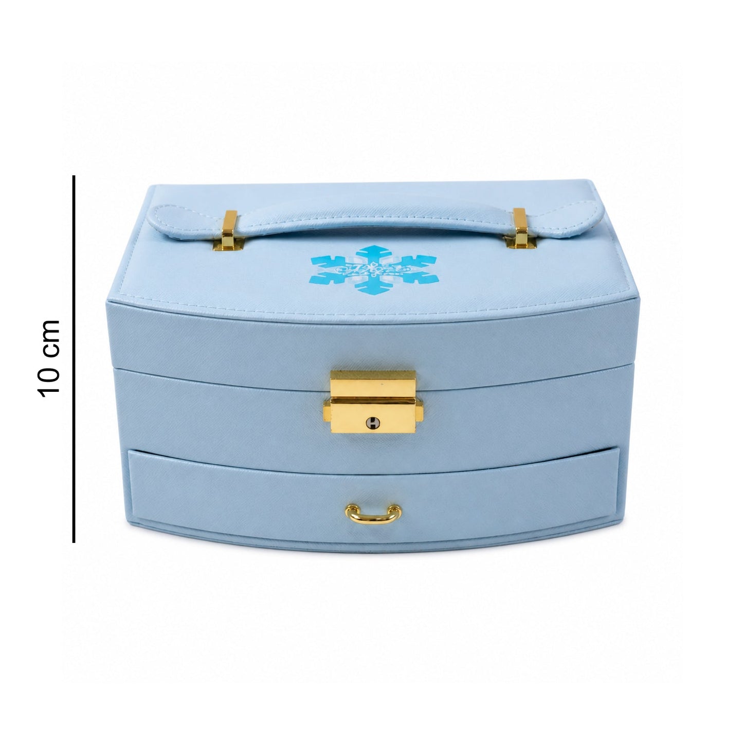 Premium Multi Layer Jewelry Storage Box with Mirror (1 Set)
