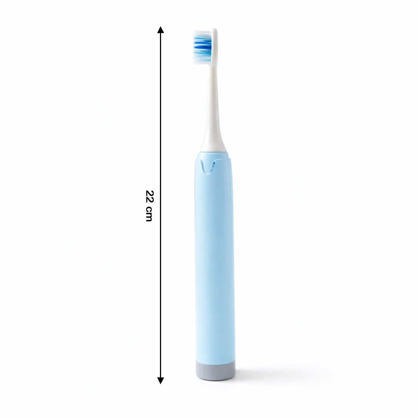 Electric Toothbrush With 4 Extra Head (1 Pc, Battery Included, Mix Color)