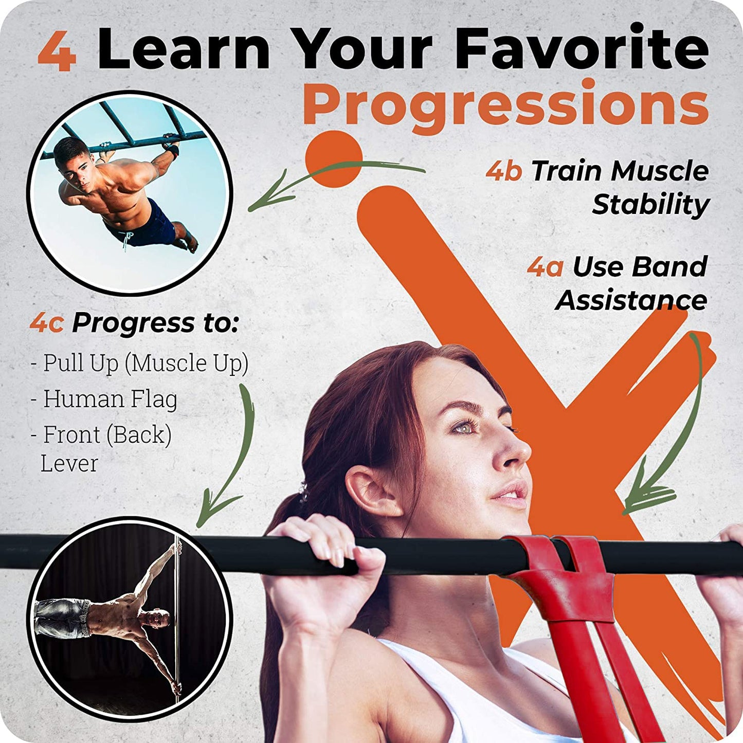 Heavy-Duty Resistance Exercise Band 2080×13 mm