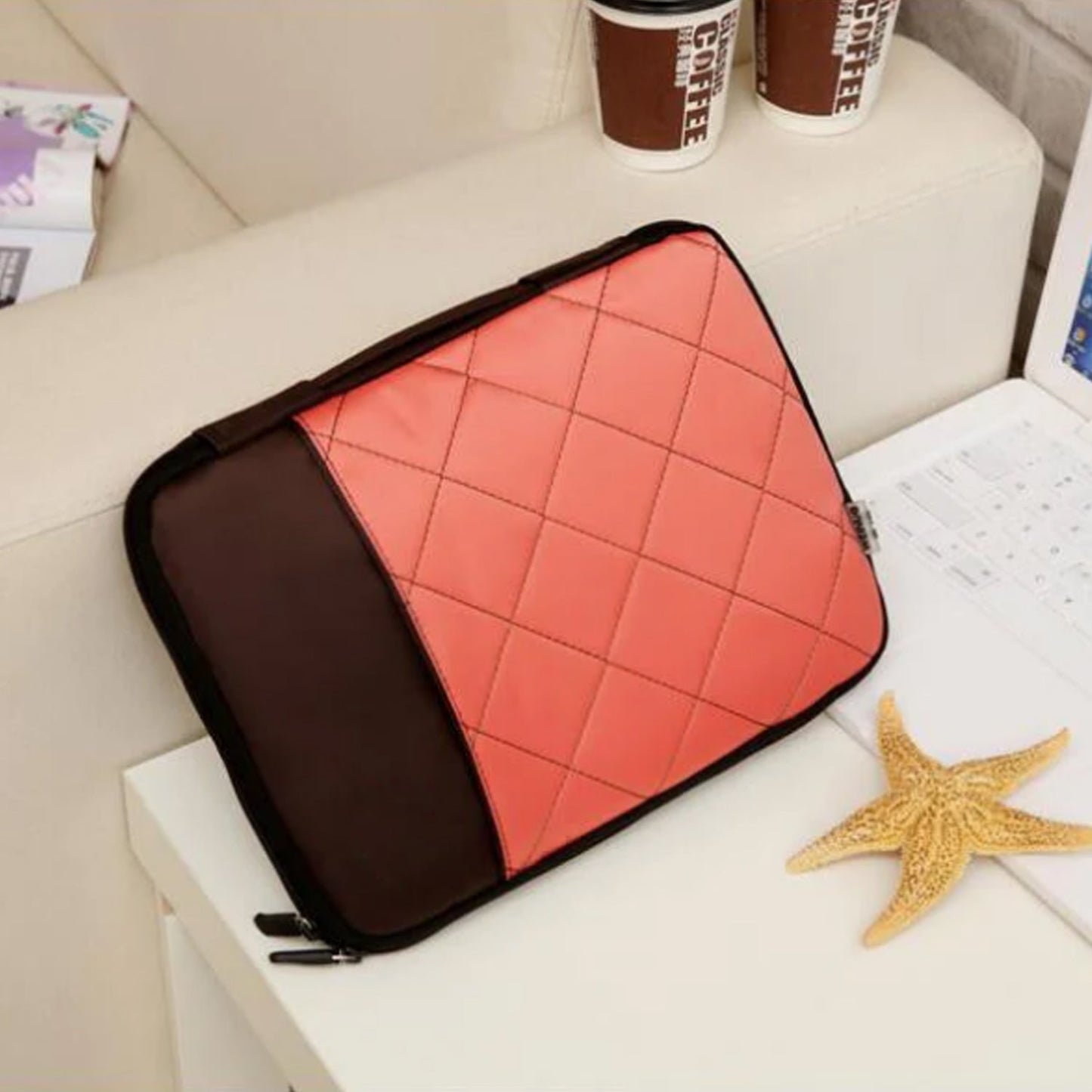 Laptop Case Cover Bag, Laptop Sleeve 14.5 inch Case, Water Repellent Polyester Neoprene Case with Accessory Pocket, & Other laptops, Notebooks
