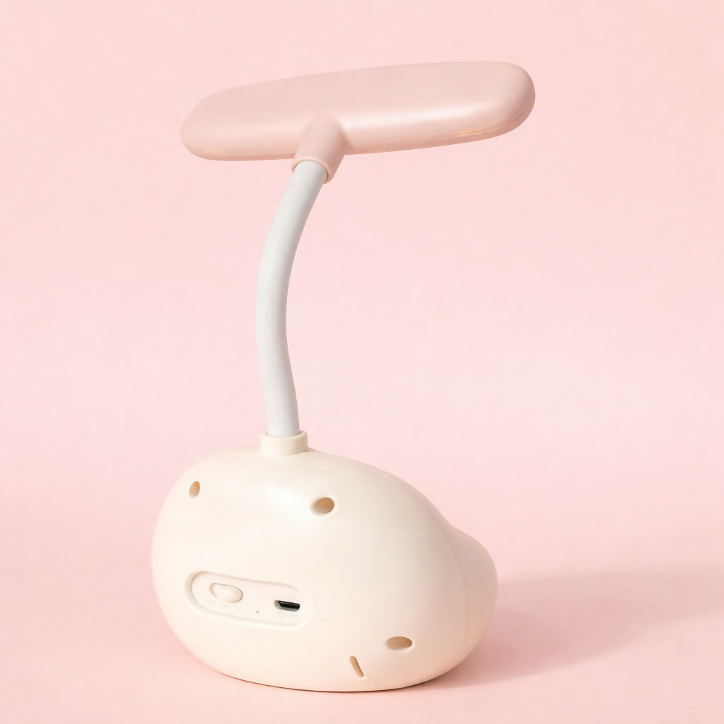 Panda LED Desk Lamp with Flexible Neck for Study & Bedroom