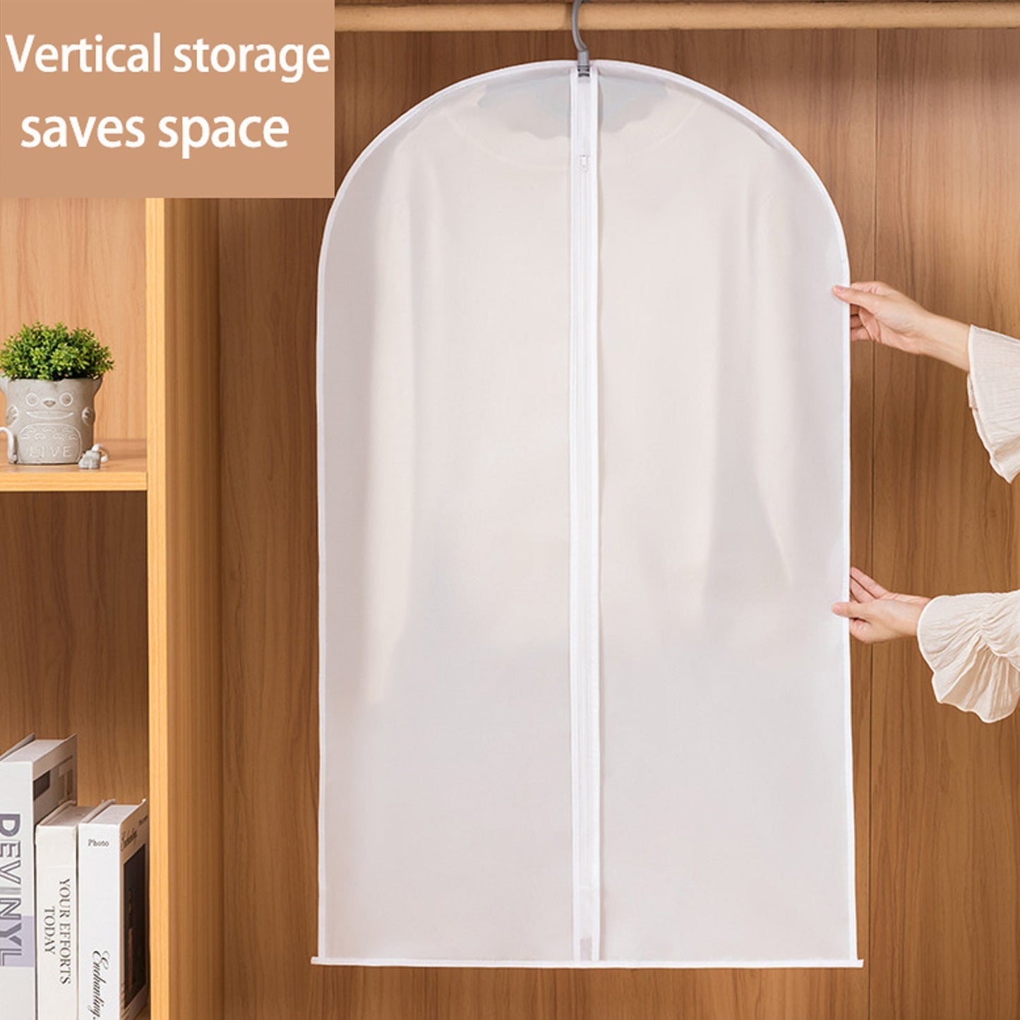 Foldable Non Woven Suit Cover / Coat Cover (5 Pc Set)