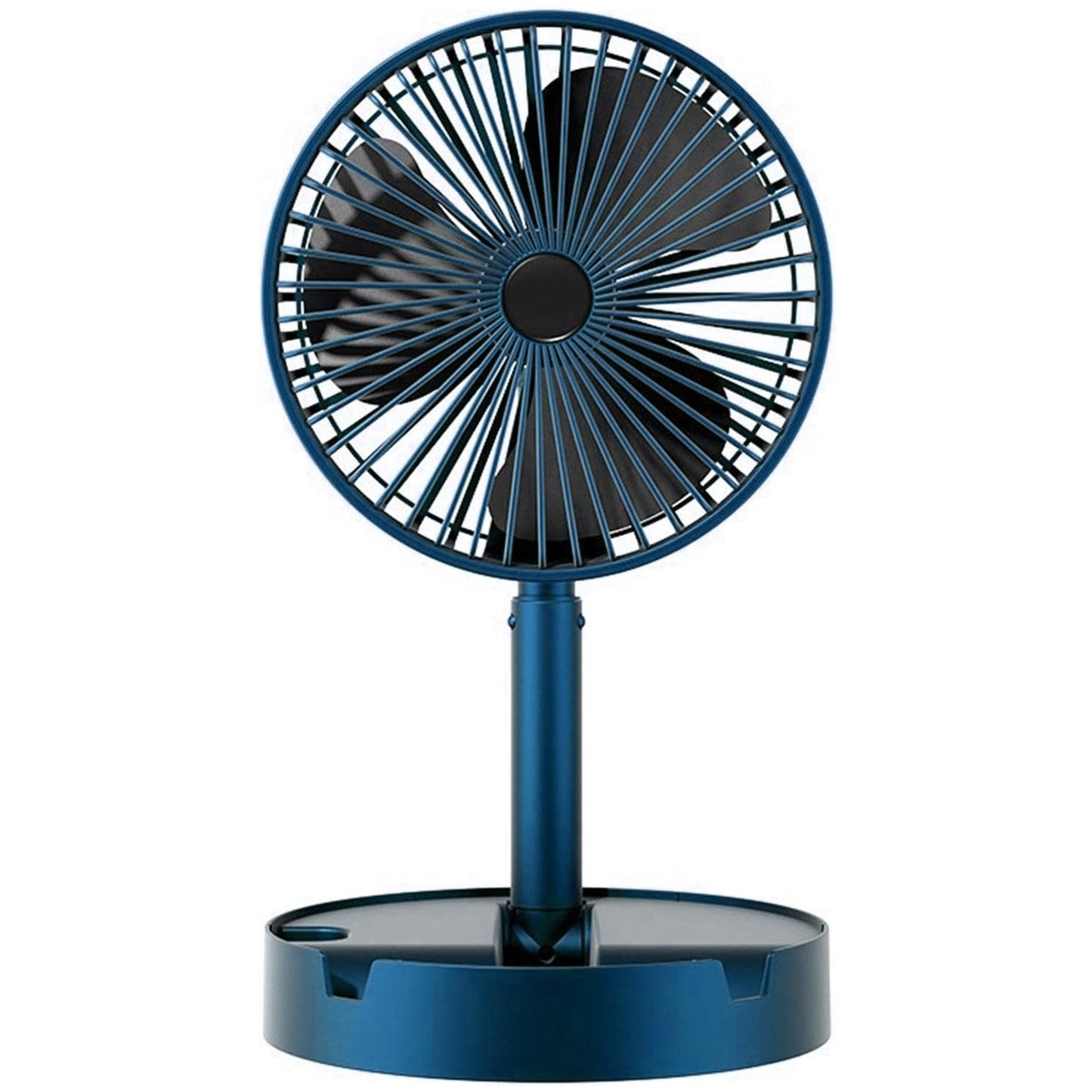 Adjustable Portable Desktop Fan - Telescopic Silent Personal Cooling for Office & Travel (Battery Not Include)