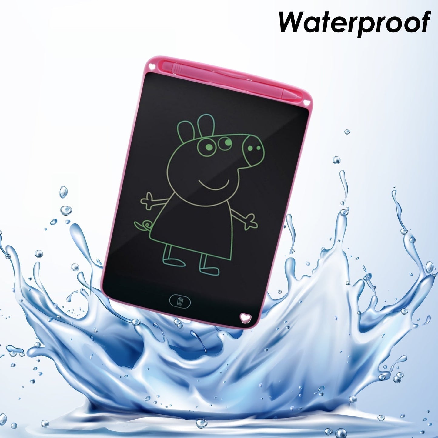 Portable 8.5 LCD Writing Digital Tablet Pad for Writing / Drawing ( MultiColor ink )