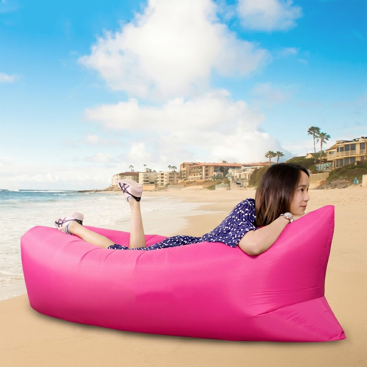 Inflatable Lounger Air Sofa (1 Pc)