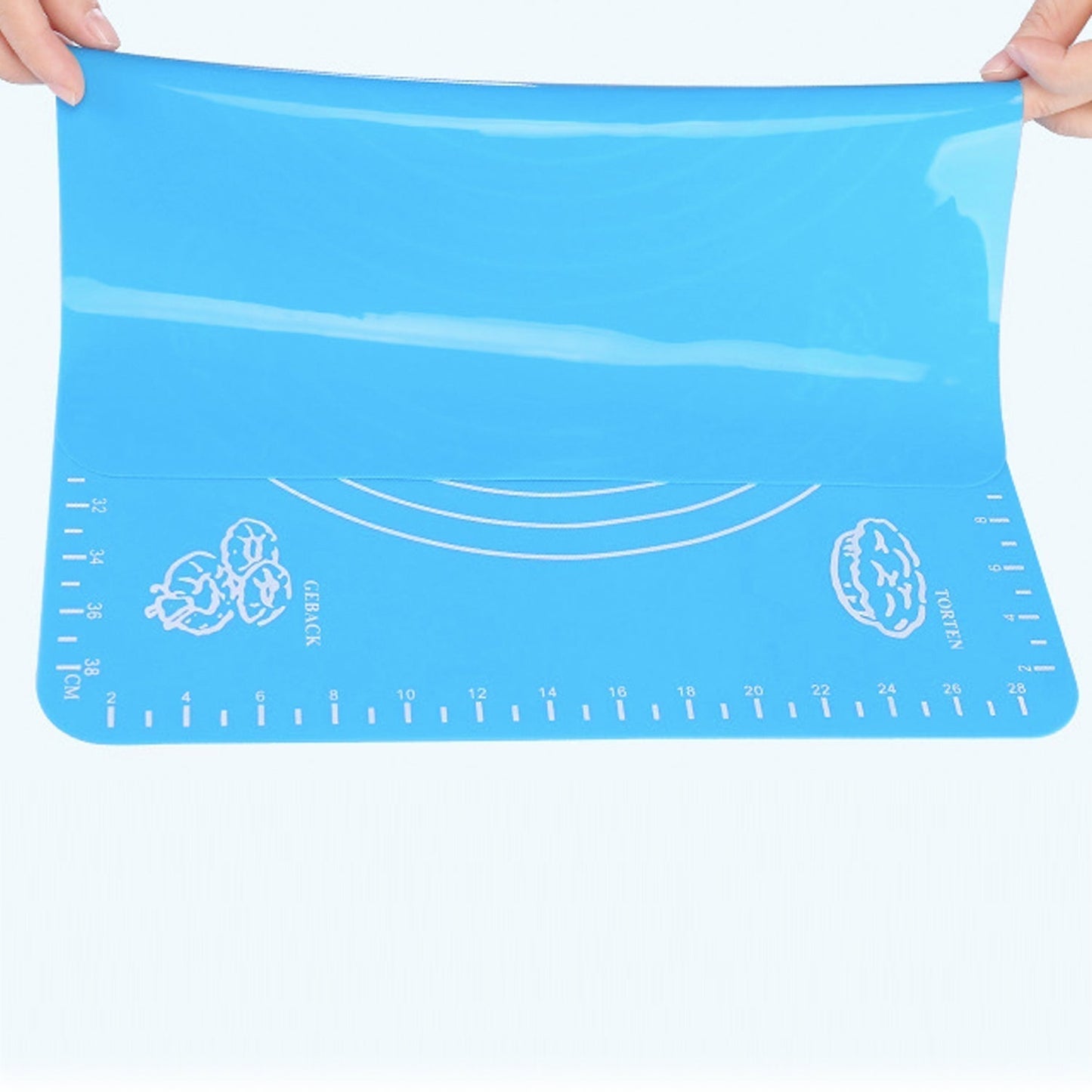 Mat, Rolling Mat Silicone Baking Mat Fondant Mat Sheet Chapati