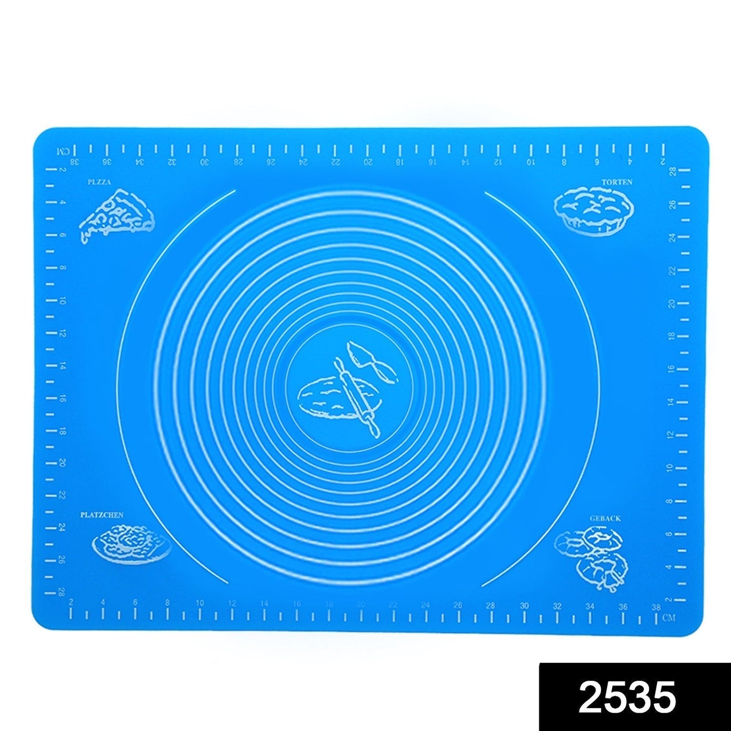 Mat, Rolling Mat Silicone Baking Mat Fondant Mat Sheet Chapati